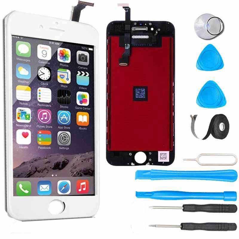 Premium iPhone 6 LCD Screen Replacement & Digitizer Repair Kit - Easy DIY Fix for Cracked/Broken Display - Perfect for Home Repair, Tech Enthusiasts & Small Business Owners