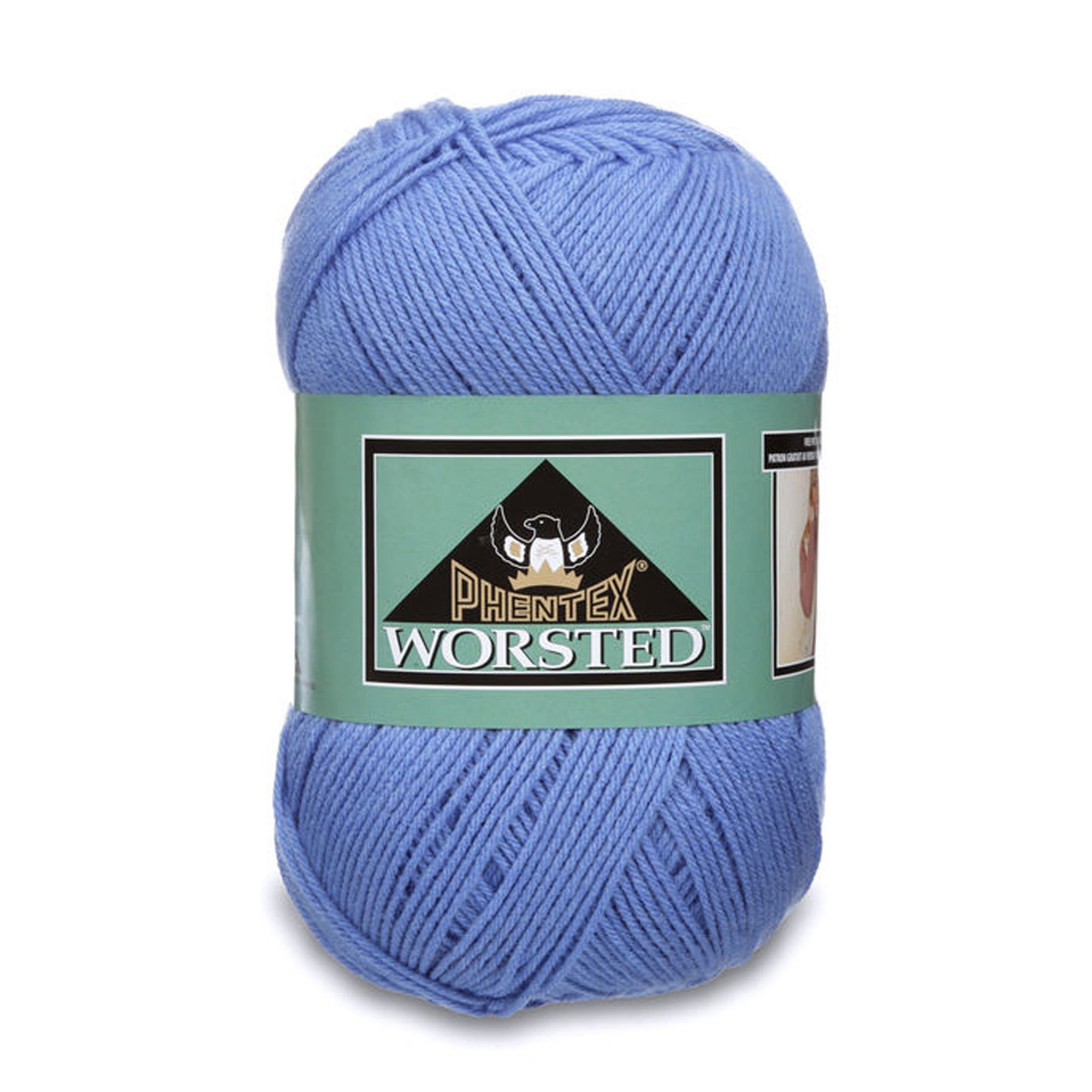 Phentex Worsted Yarn - 14oz (400g) True Denim Knitting Yarn - Premium Acrylic Yarn for Crochet, Knitting & Crafting - Perfect for Sweaters, Scarves & DIY Projects