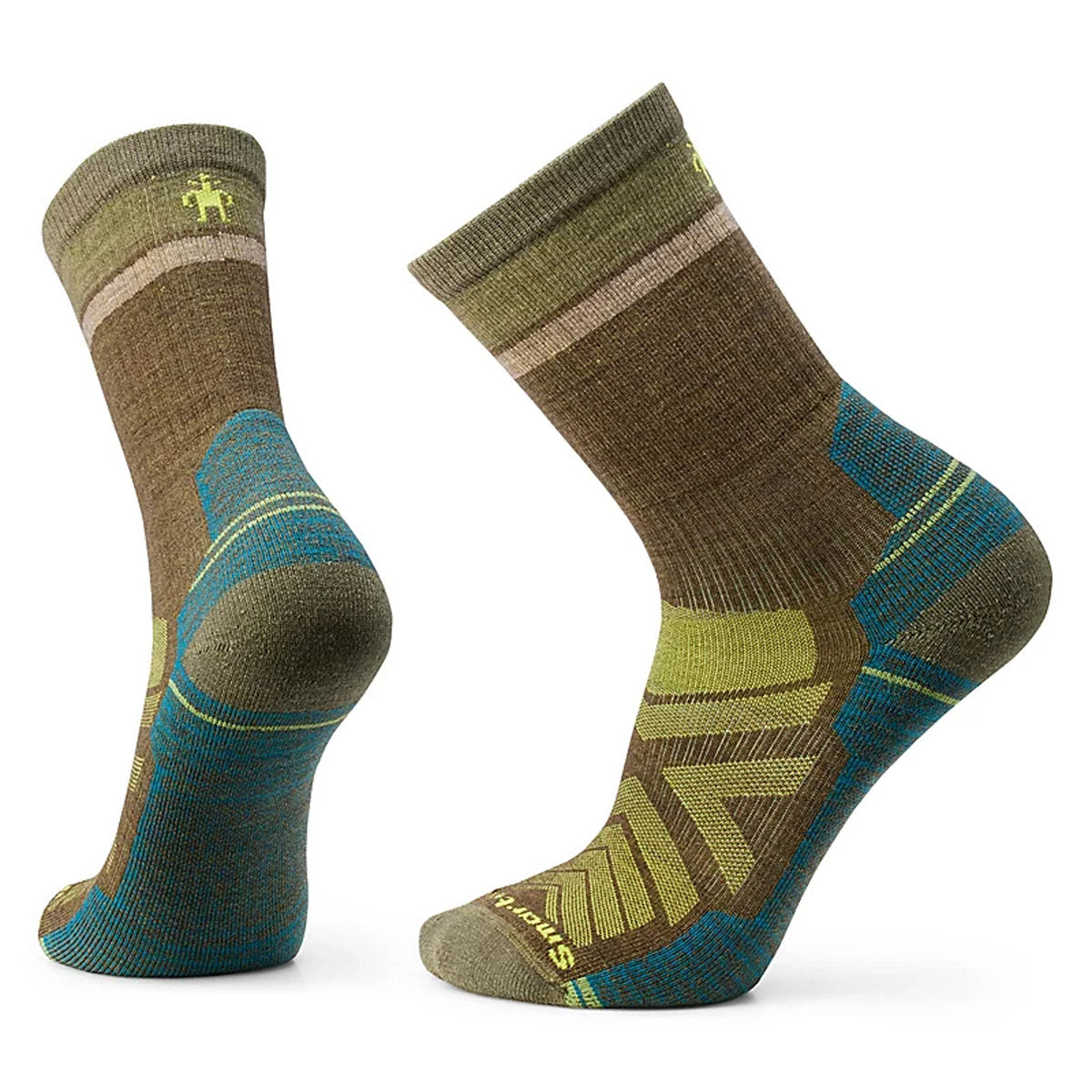 Men's Hiking Socks - Lightweight Cushioned Trail Crew Socks for Outdoor Adventures & Long Distance Hiking - Perfect for Backpacking, Camping & Mountain Trekking