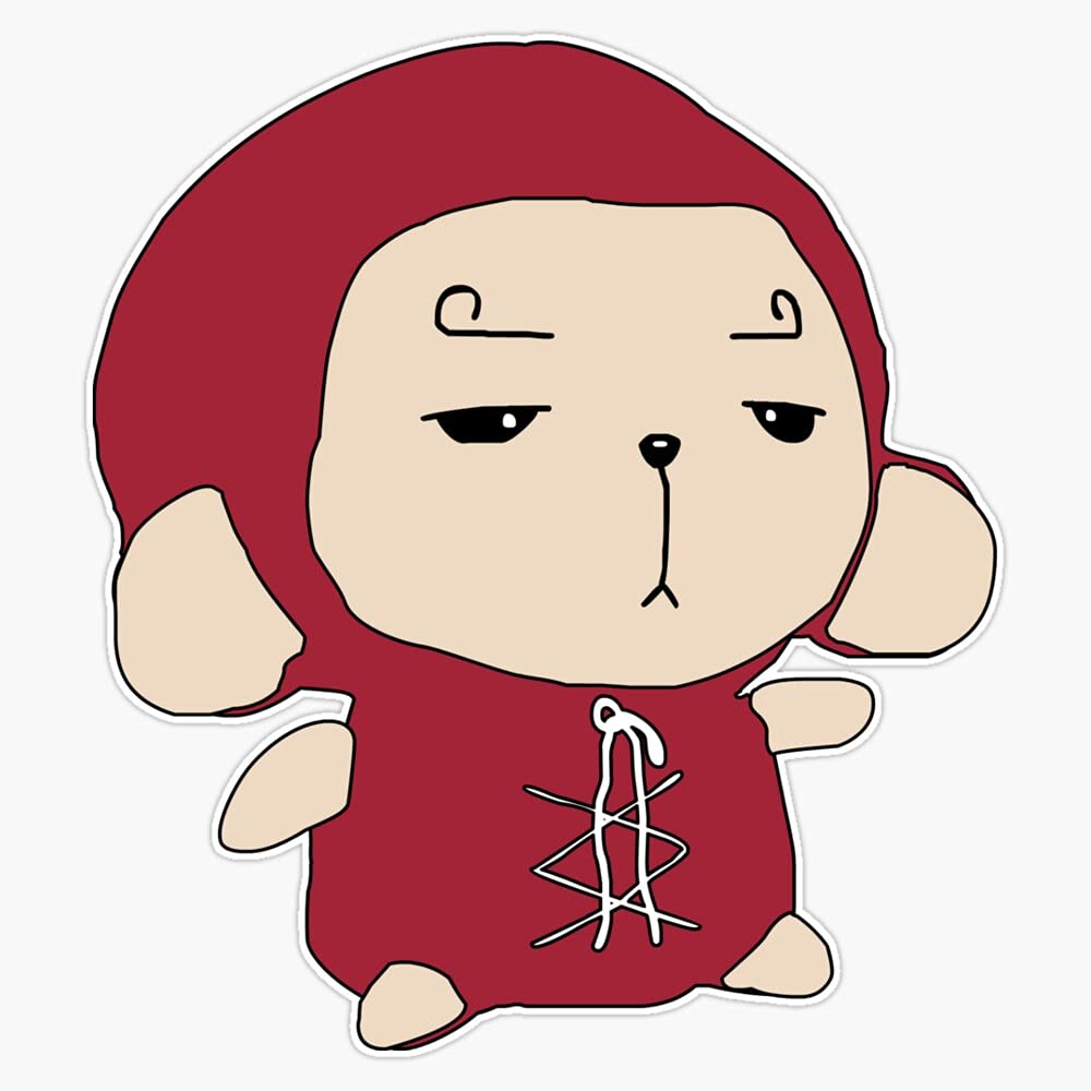 Korean Odyssey Hwayugi Monkey Doll Car Magnet - 5