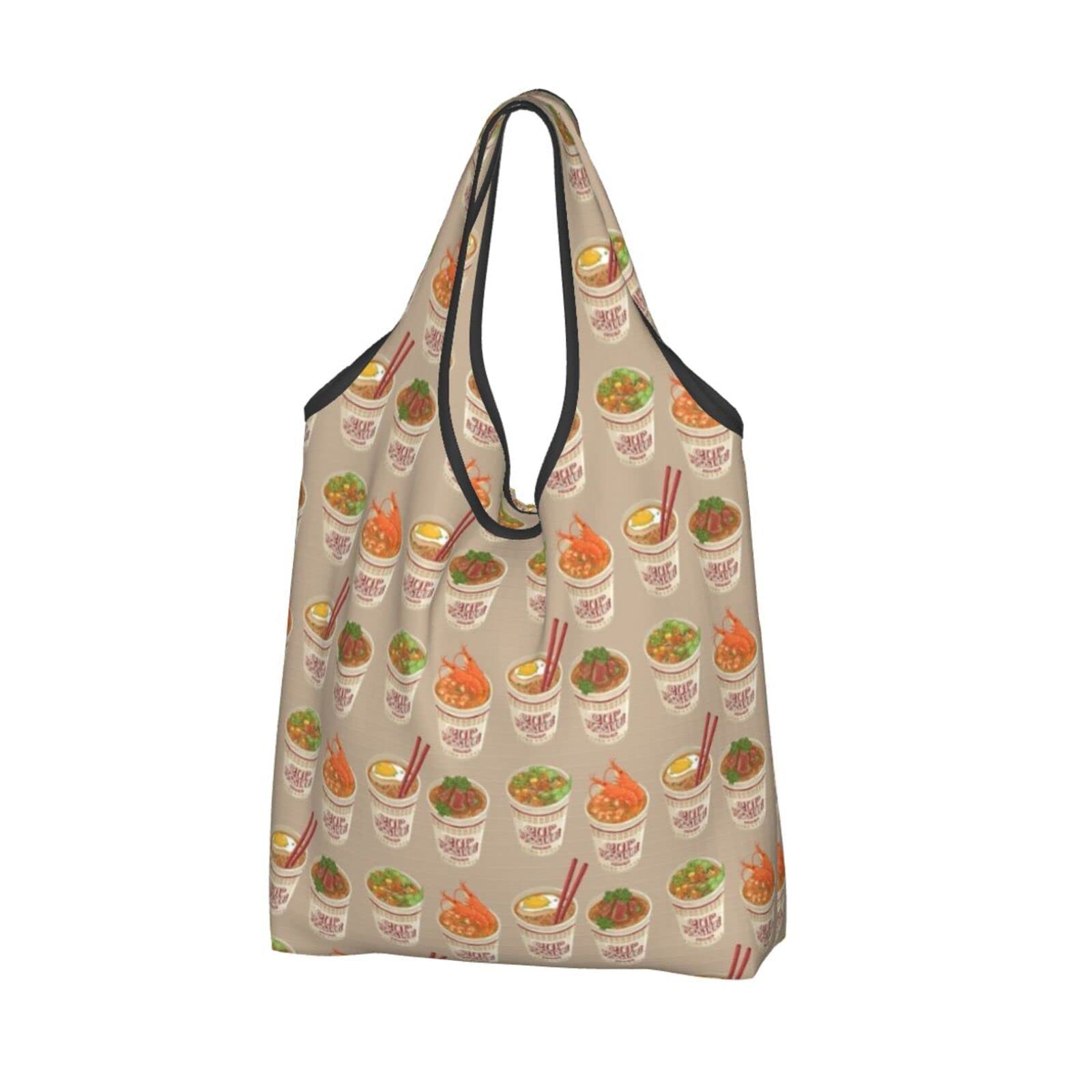 Vintage Reusable Grocery Bags - Washable, Foldable & Lightweight Shopping Tote for Groceries, Picnic, Travel & Daily Use - Eco-Friendly Shoulder Bag for Women & Men (Kitchen, Market, Beach)