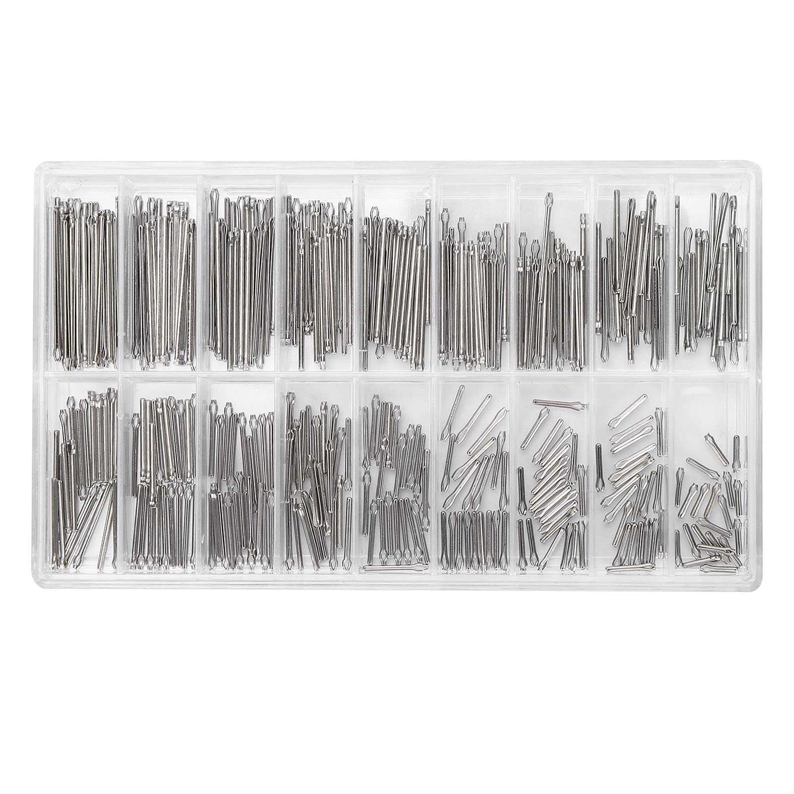 360Pcs Watch Band Spring Bars & Screws - Stainless Steel Watch Repair Pins for Watchmakers & DIY Watch Repair - Perfect for Watch Repair Shops, Watch Band Replacement & Watch Maintenance