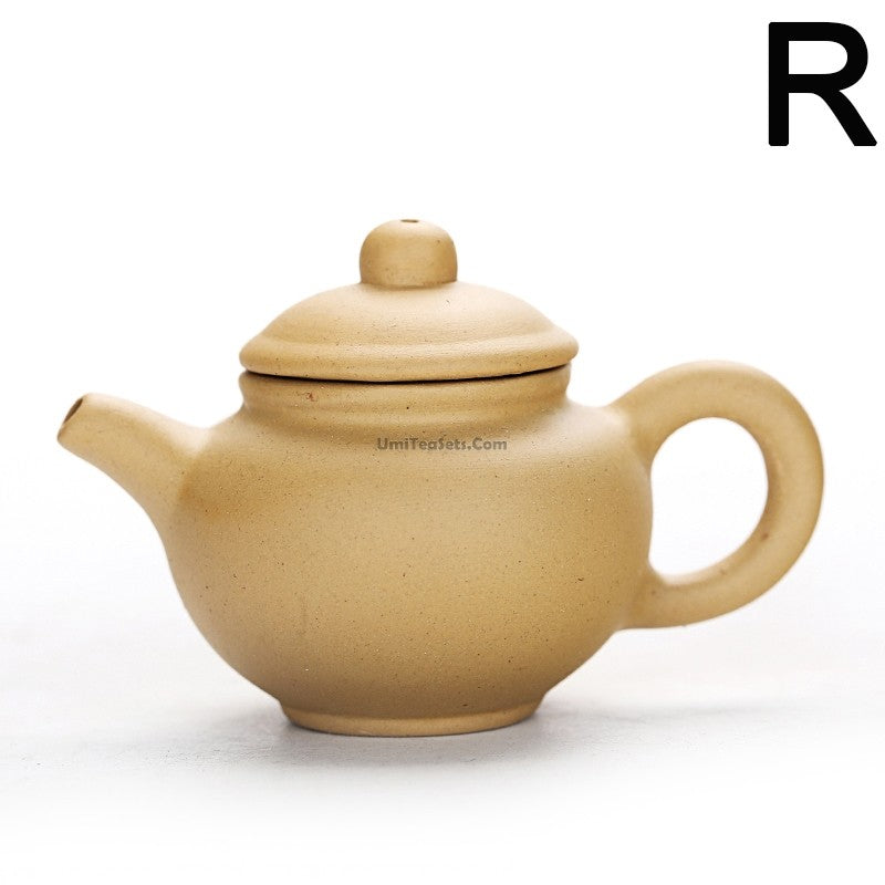 Premium Yixing Purple Clay Mini Teapot - Authentic Chinese Handmade Ceramic Teapot for Gongfu Tea Brewing | Perfect for Home, Office & Tea Ceremonies