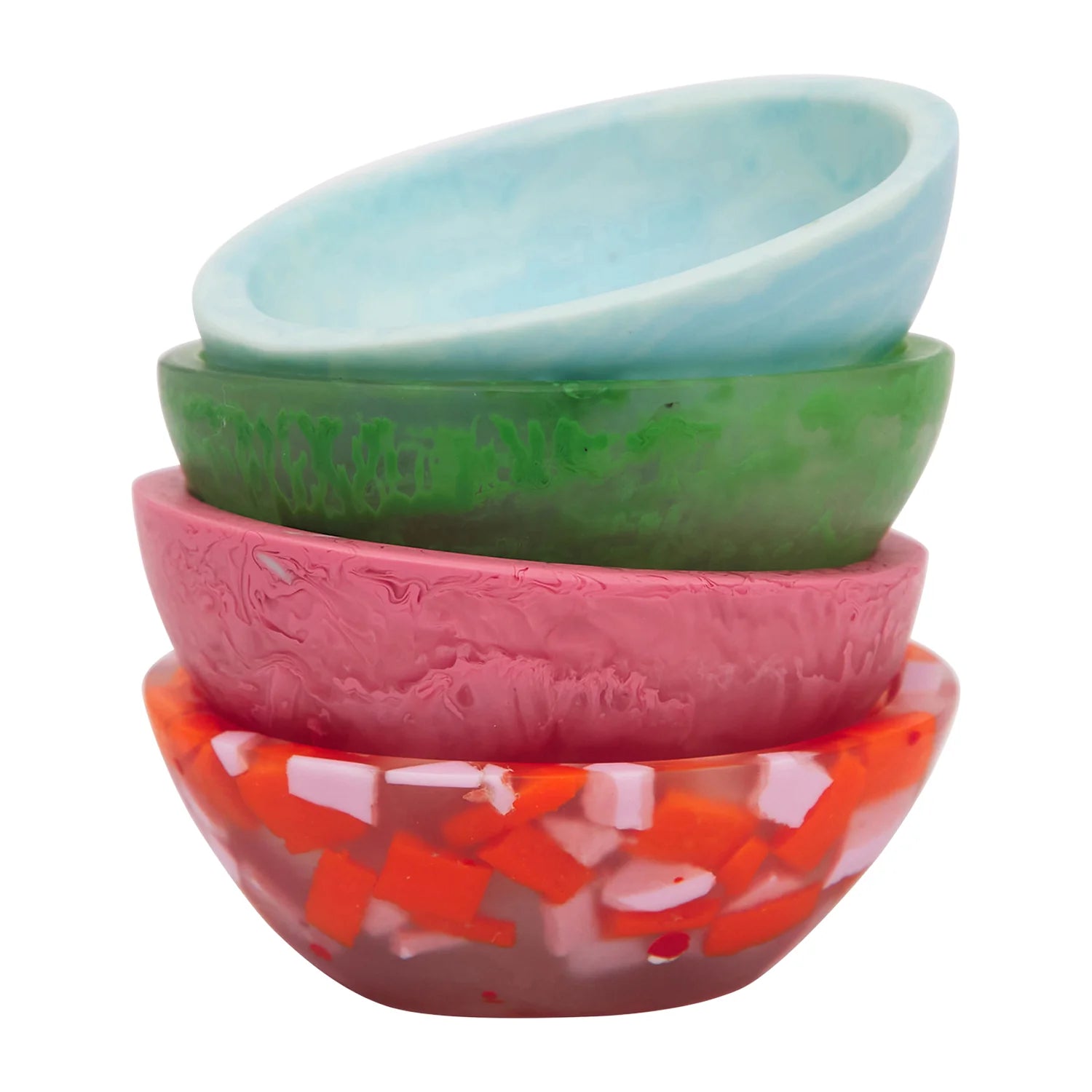 ASTRID TINY BOWL - Confetti Terrazzo Design Mini Serving Bowl for Desserts, Snacks & Dip | Perfect for Parties, Home Decor & Gift Giving