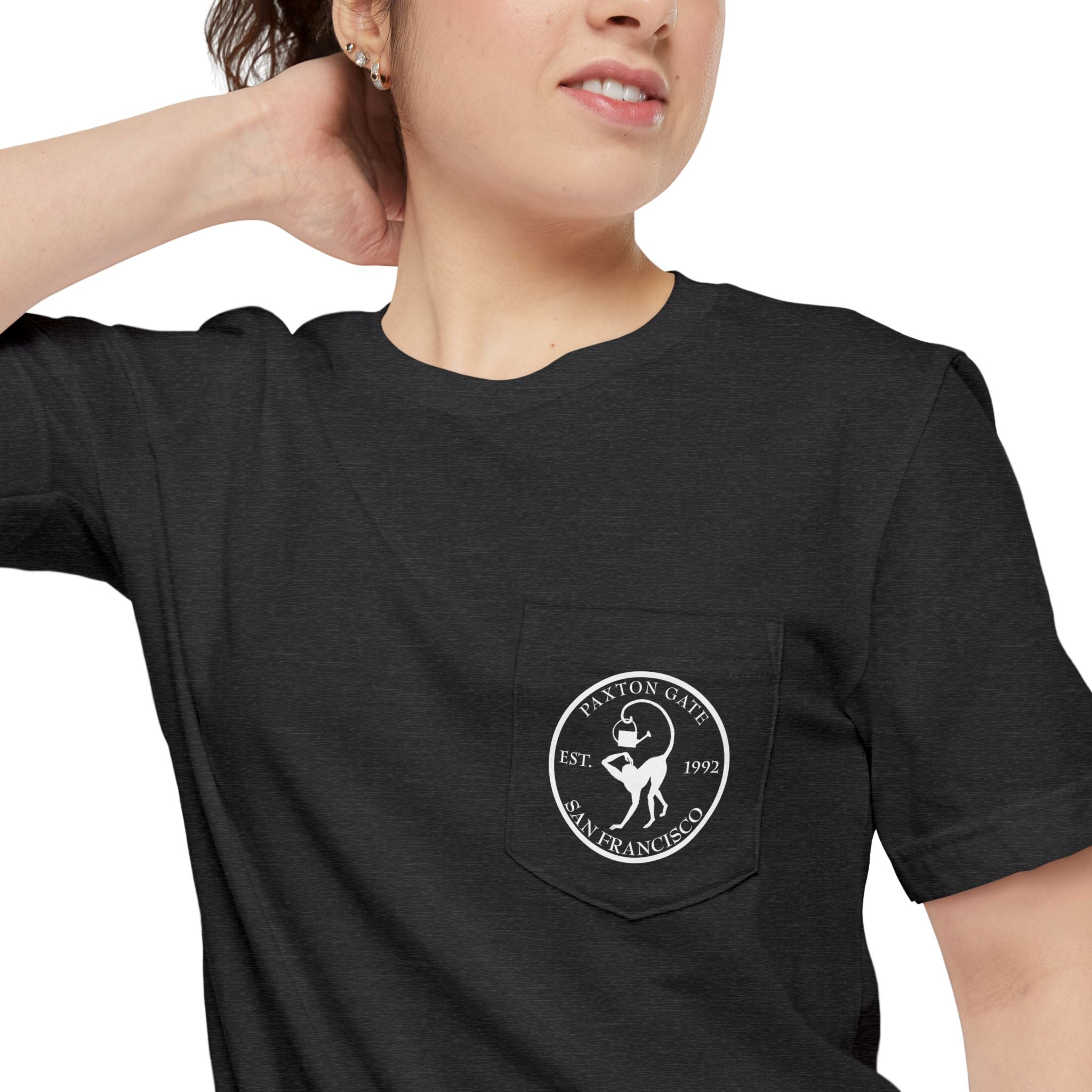 Unisex Mantis Pocket T-Shirt by Kris Struble - Stylish Graphic Tee for Men & Women | Perfect for Casual Wear, Street Fashion & Everyday Outfits