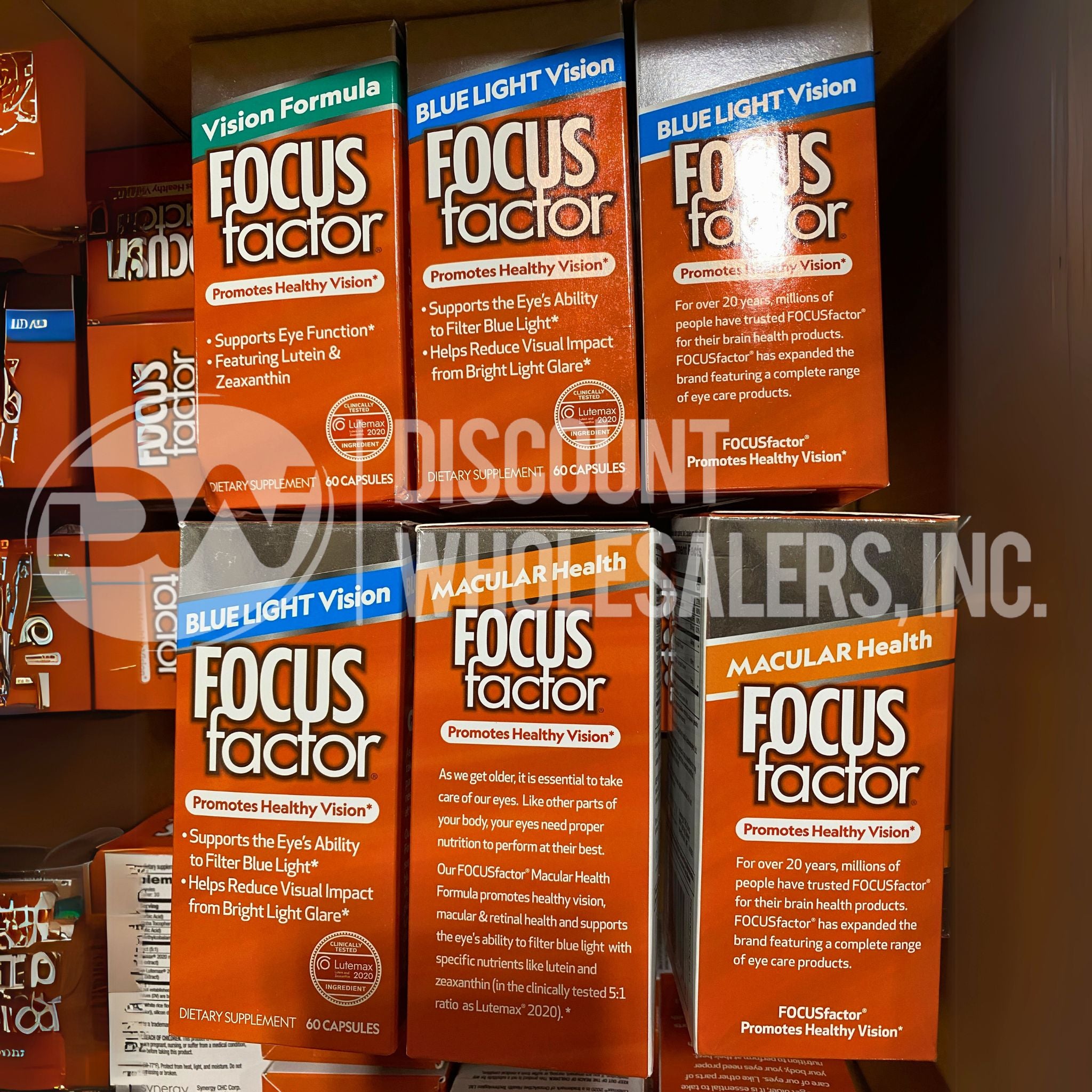 Focus Factor Assorted Vision Formula - Supports Blue Light Protection & Macular Health (40 Softgels) | Eye Care Supplement for Digital Screen Users & Healthy Vision Maintenance