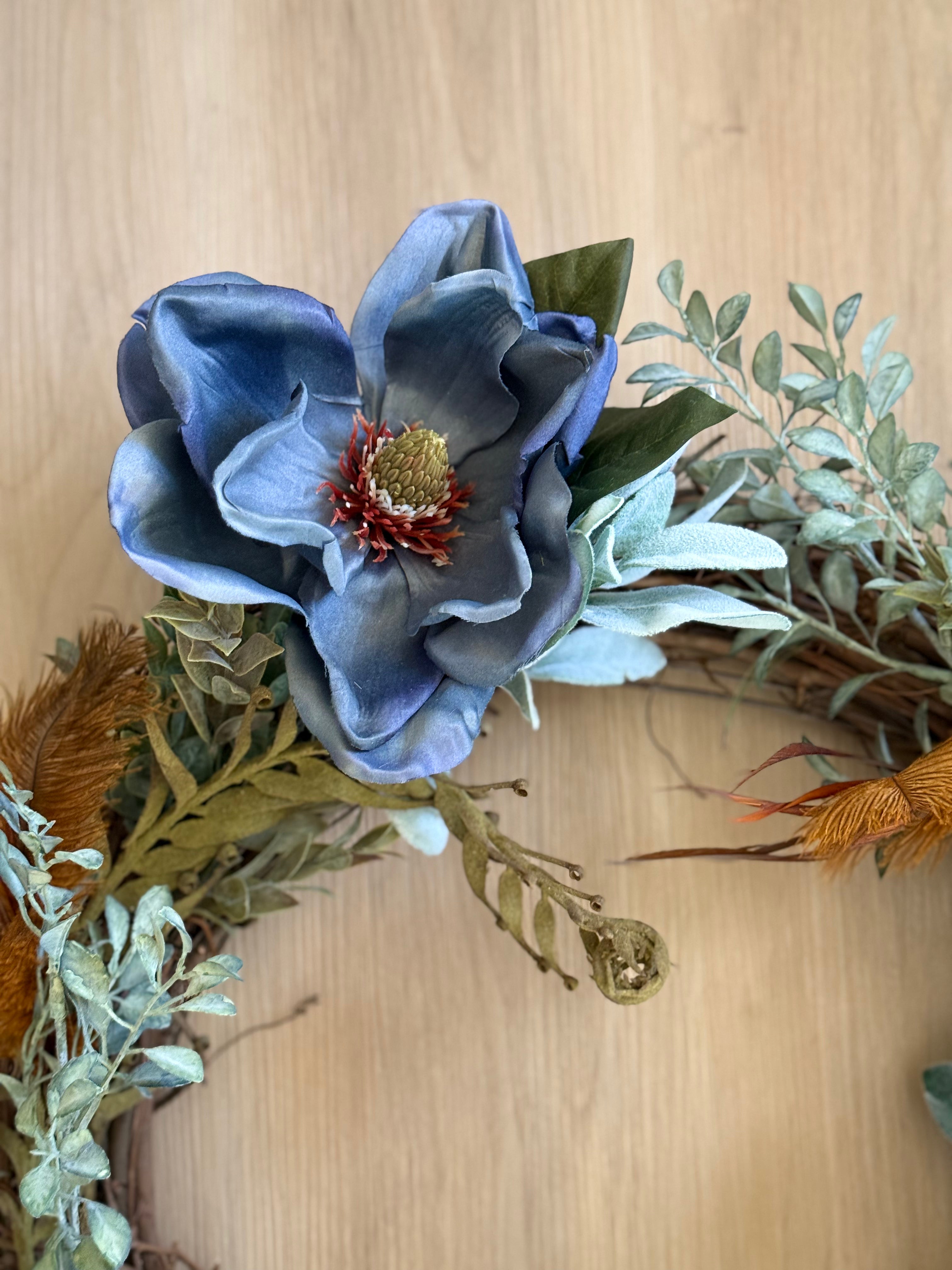 Elegant Mini Wreath for Home Decor - Perfect for Doors, Walls, and Seasonal Celebrations