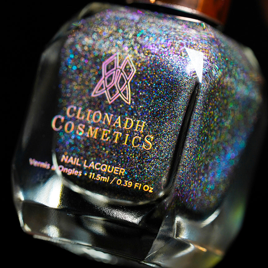 Wormhole Nail Polish - Long Lasting Galaxy Nail Lacquer with Glitter - Perfect for Parties, Cosplay & Special Occasions