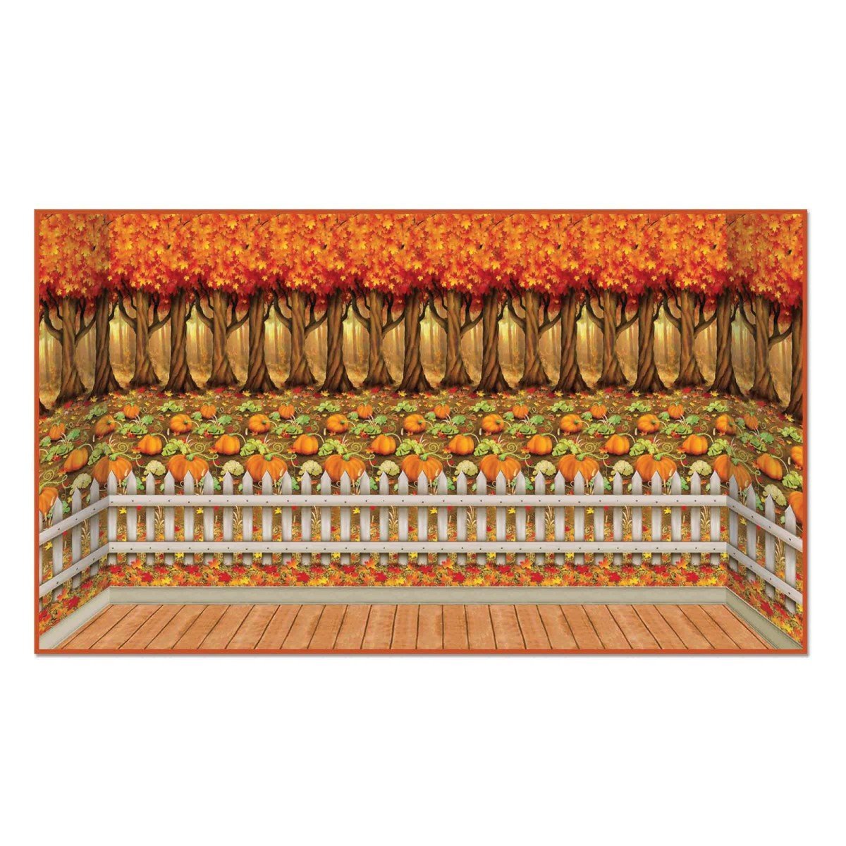 12-Piece Fall Trees Backdrop Set for Photography, Seasonal Decor, and Autumn-Themed Events | High-Quality Printed Backgrounds for Parties, Studios, and Home Decor