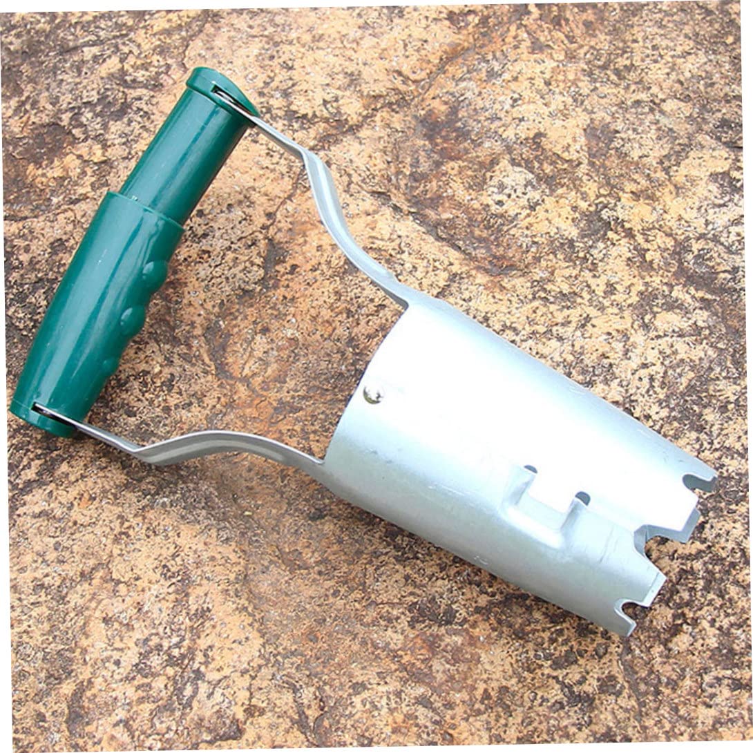 Best Garden Bulb Planter Tool - Handheld Bulb Transplanter with Depth Mark for Planting Tulips, Daffodils & Flowers - Ideal for Gardening, Landscaping & Lawn Care