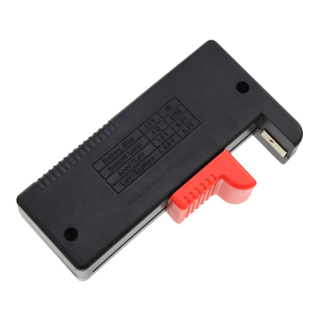 PRUTHA® Universal Battery Tester - Check AA AAA C D 9V 1.5V Button Cell Batteries (BT-168) | Home, Office, Emergency Kits & Electronics Maintenance