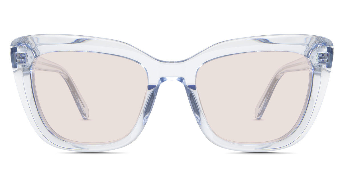 LESA Women's Prescription Tinted Glasses - Stylish & UV Protection for Reading, Driving & Outdoor Activities