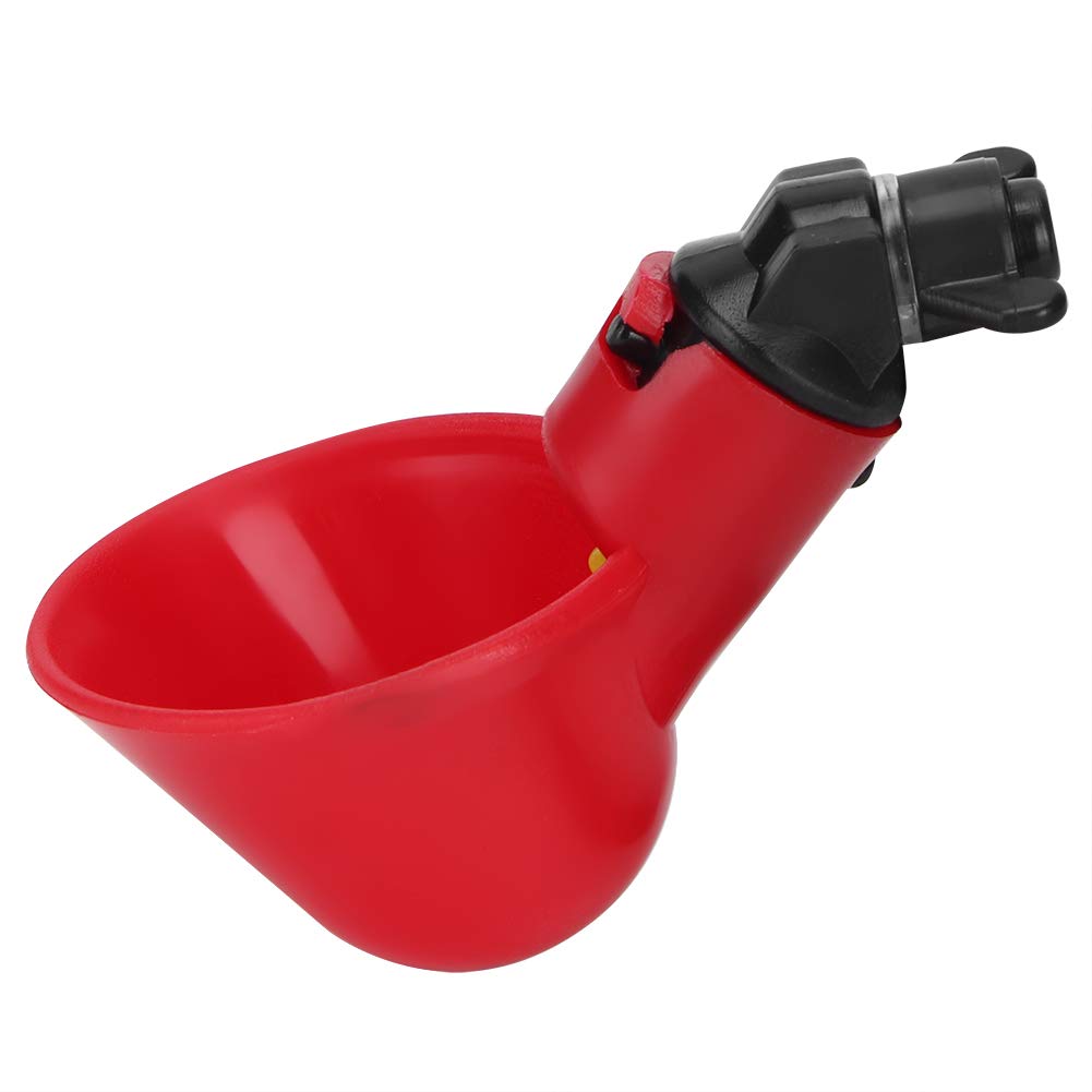 10Pcs Automatic Chicken Drinking Cups - Durable Livestock Feeder for Chickens, Ducks, Turkeys | Perfect for Poultry Farms, Backyard Coops & Pet Bird Cages
