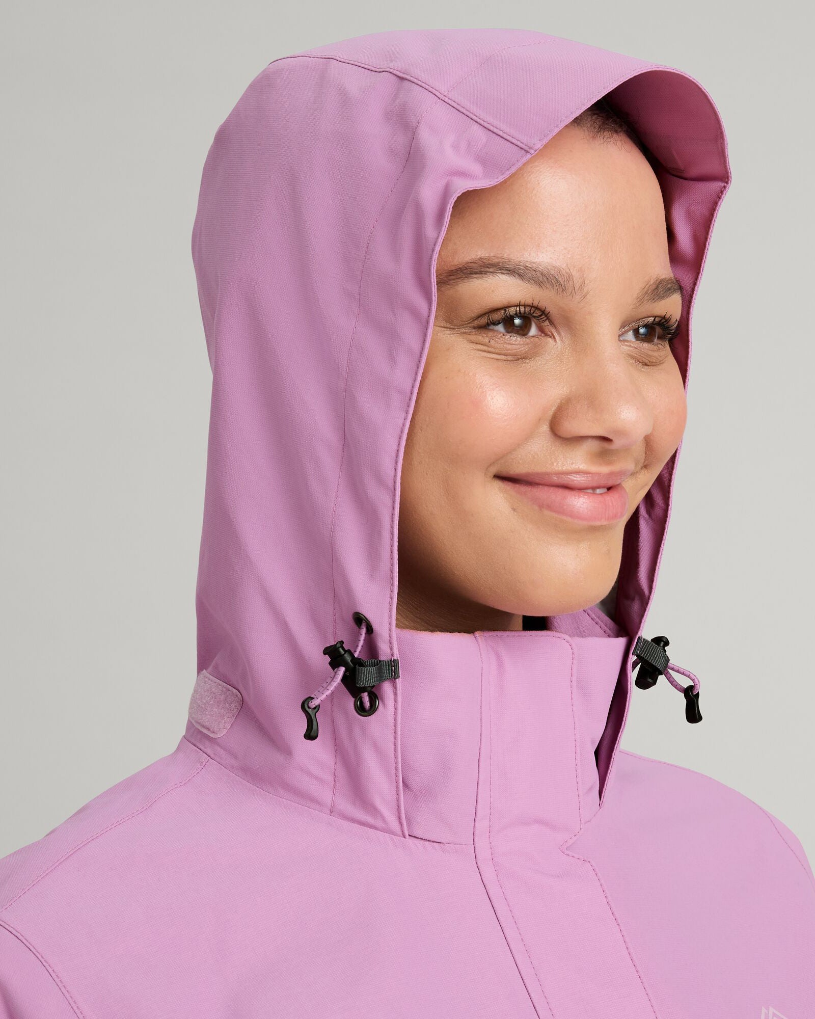 Andulo Women's 2-Layer Waterproof Rain Jacket - Lightweight Windproof Outdoor Coat for Hiking, Travel & Commuting