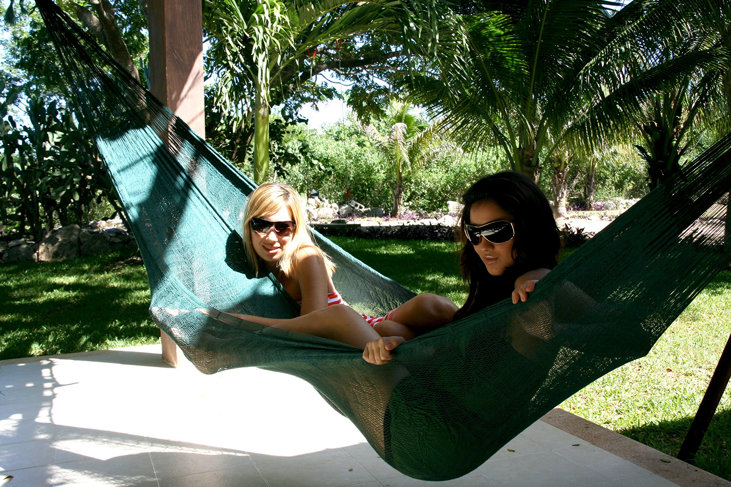 Premium Mayan Hammock Family Size - Fast 1-Day Priority Shipping - Perfect for Backyard Relaxation & Outdoor Adventures