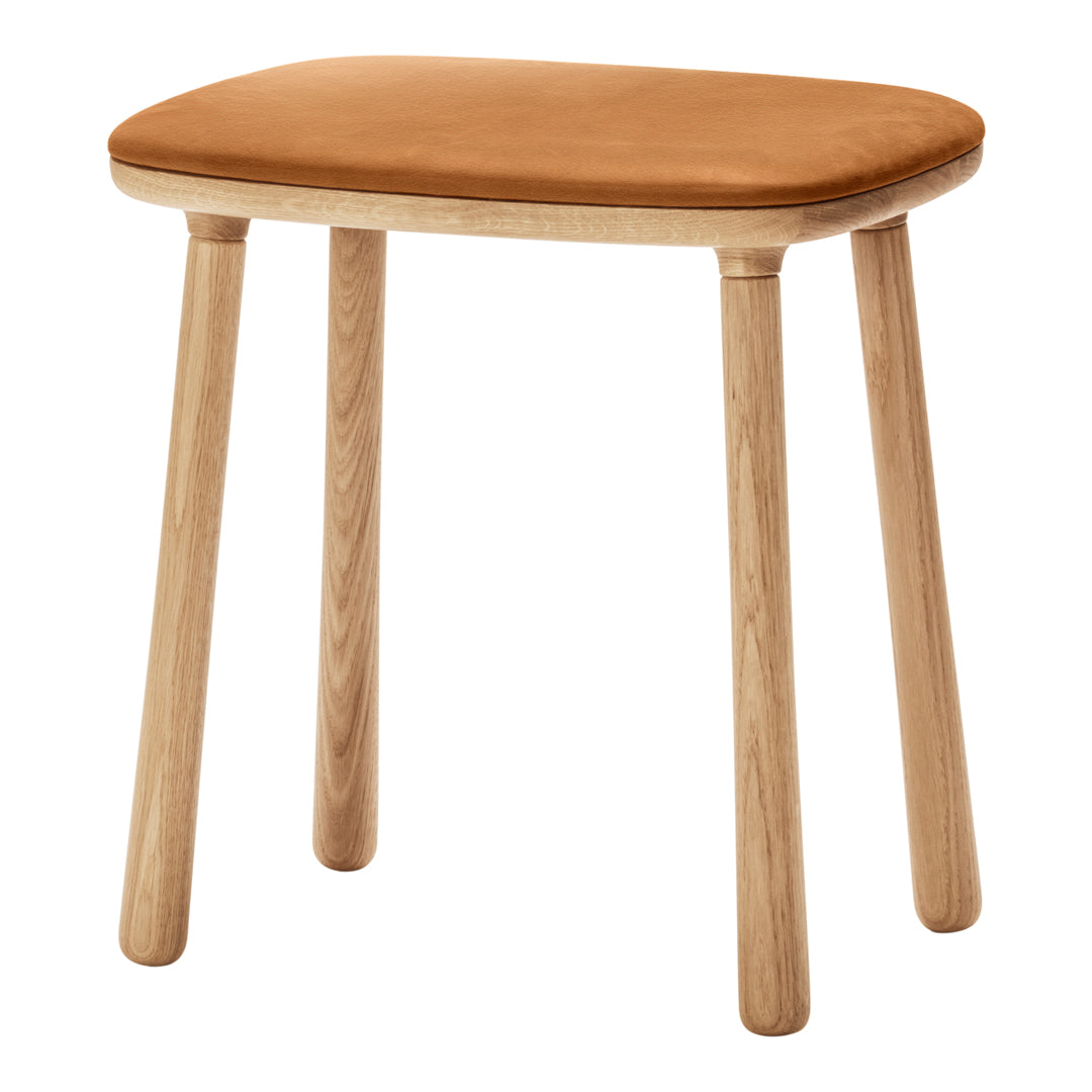 Modern Cuba Stool - Scandinavian Inspired Furniture for Living Room, Dining Room & Office - Lightweight & Durable Home Decor Accent Piece