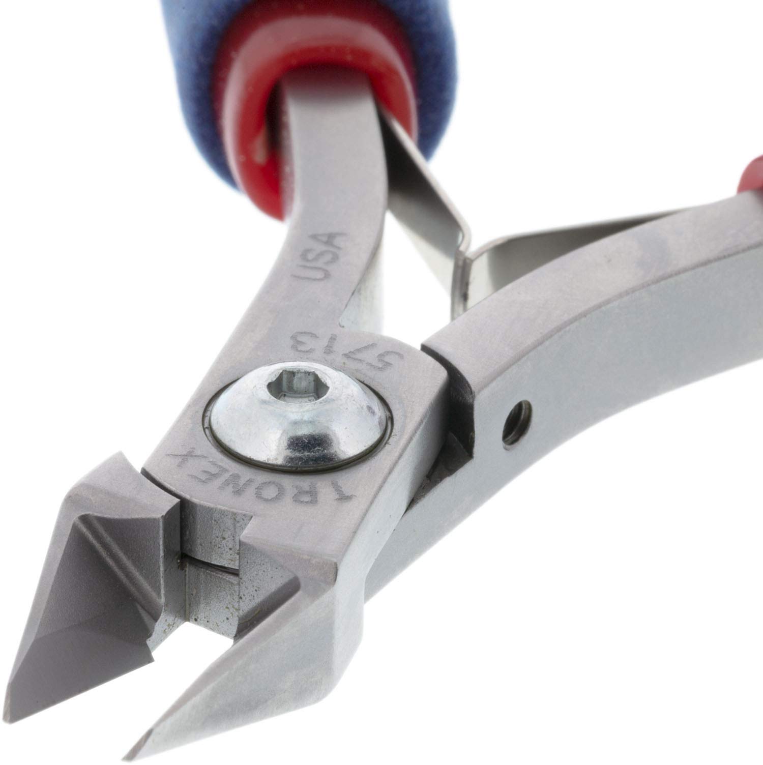 Tronex 5713 Large Taper Razor Flush Cutters with Standard Handle - Precision Surgical Scissors for Medical, Dental & Craft Use
