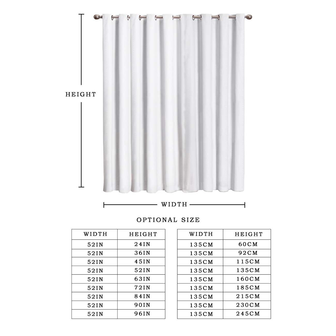 Libaoge Thermal Blackout Curtains 90 Inch Long - Room Darkening Window Drapes, Grommet Top Patio Door Panels in Rustic Barn Wood Red Brown for Sliding Glass Doors - Perfect for Bedroom, Living Room & Home Theater Light Control