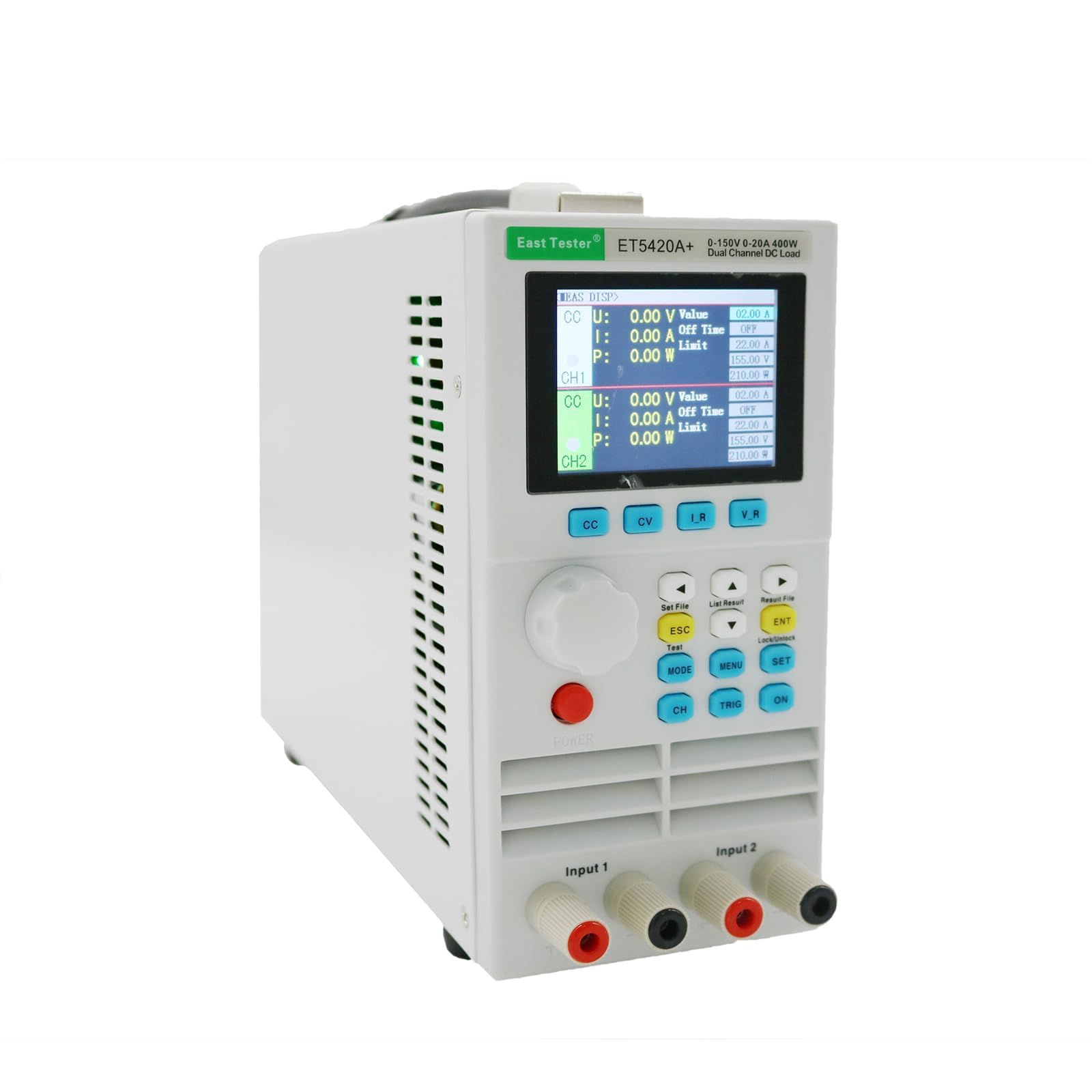 Programmable DC Electronic Load Tester ET54A+ - Battery Capacity Tester with Constant Current/Voltage Mode for Power Supply, USB Charger & Switch Testing (ET5420A+) - Perfect for Lab, DIY Electronics & Industrial Applications