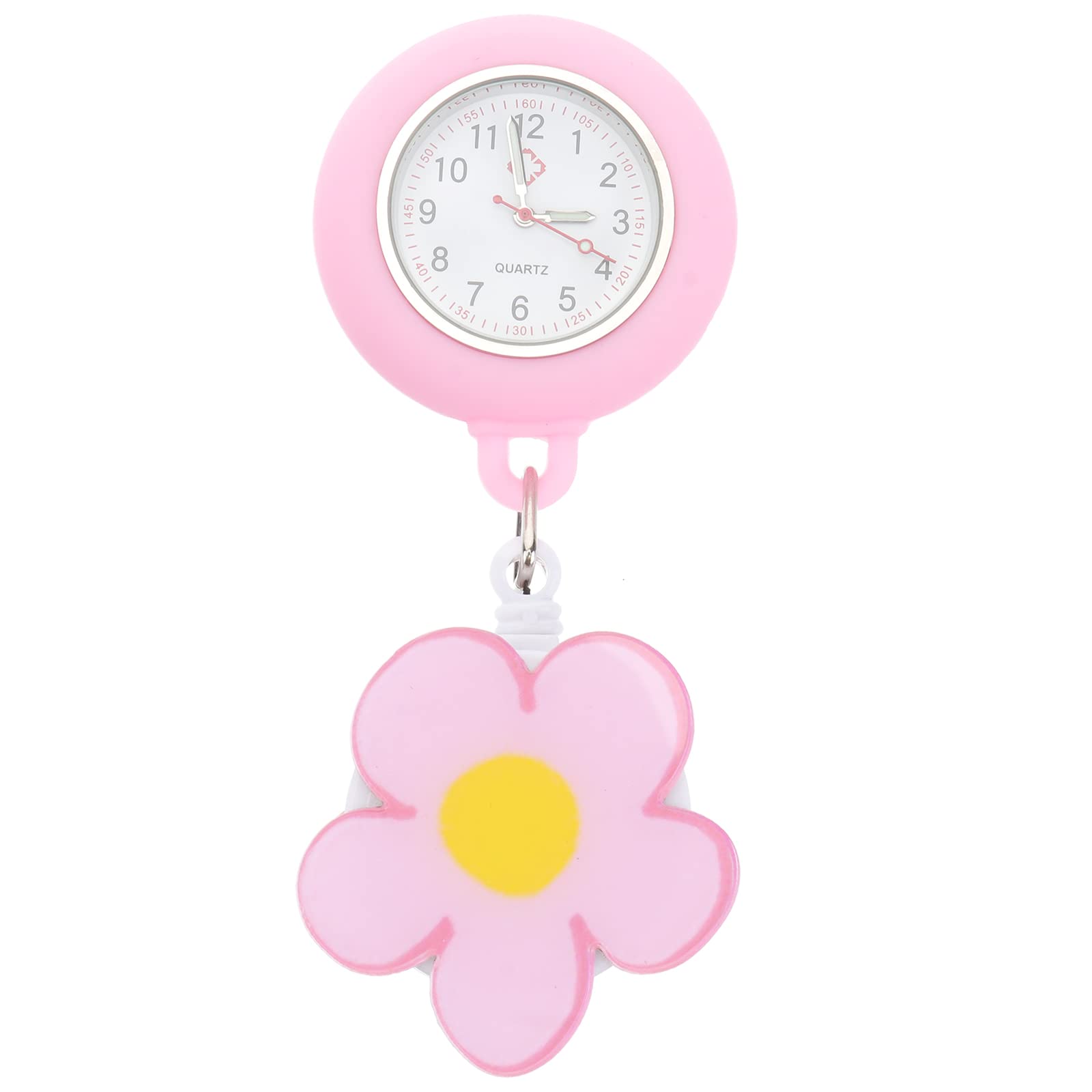 iBasenice Nurse Watch - Clip-On Digital Quartz Pocket Watch for Nurses & Doctors - Perfect for Medical Professionals, Students & Healthcare Workers - Ideal for Clinical Shifts, Hospital Duty & Patient Care