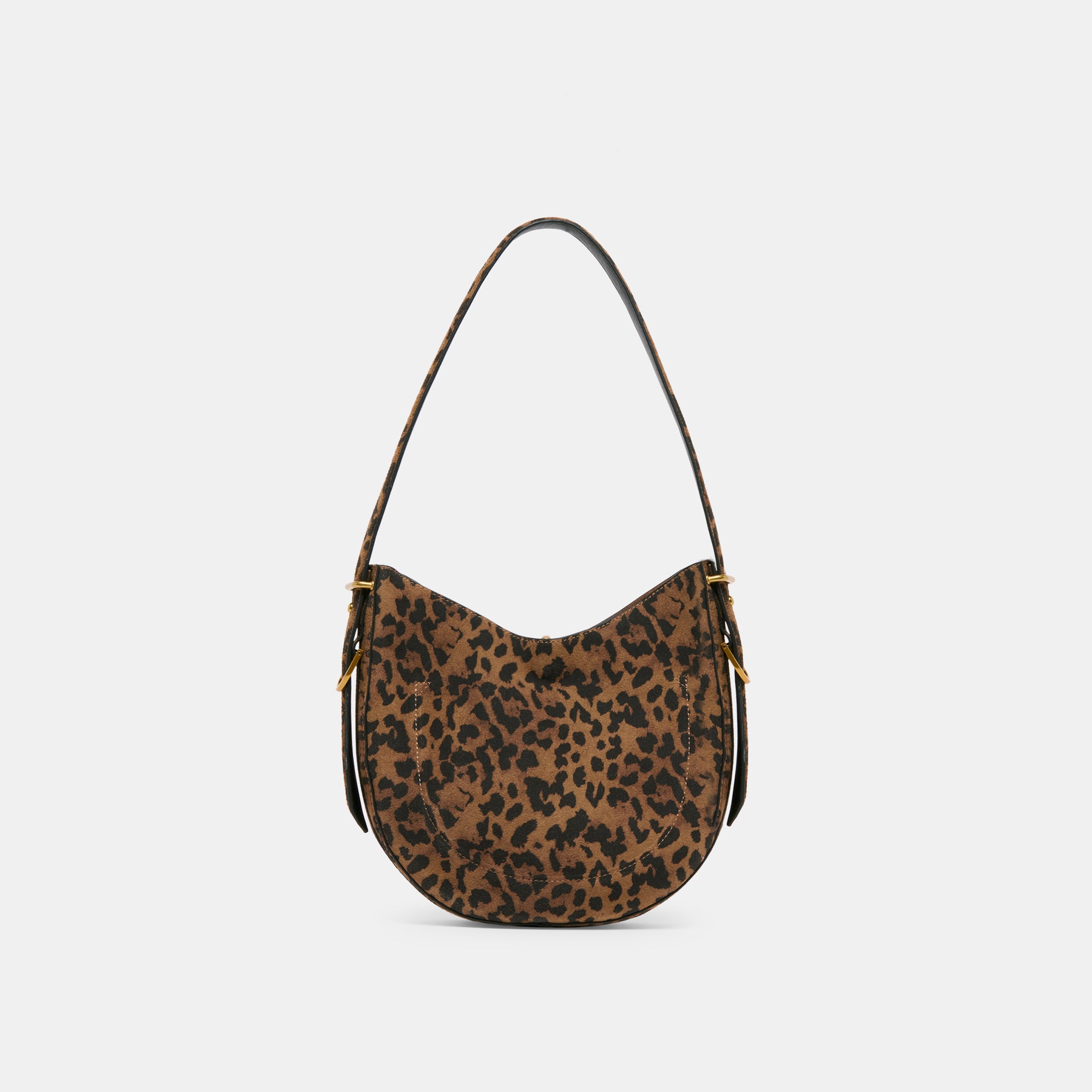 BREE Shoulder Bag - Leopard Print Suede Crossbody Purse for Women | Fashionable & Durable Handbag for Work, Travel & Everyday Use