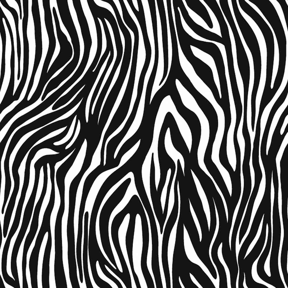 GladsBuy Zebra Print 8' x 8' Photography Backdrop - High Resolution Computer Printed Textured Background for Studio, Portrait, and Event Photography (ZJZ-270) - Perfect for Baby Showers, Birthday Parties, and Themed Photo Shoots