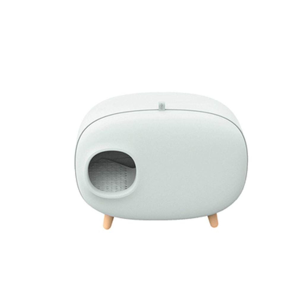 Jinyi2016SHOP Enclosed Cat Litter Box with Drawer - Large Anti-Splash Design, Odor Control Flip Top Cat Toilet for Multiple Cats | Perfect for Small Spaces & Pet Owners Seeking Cleanliness