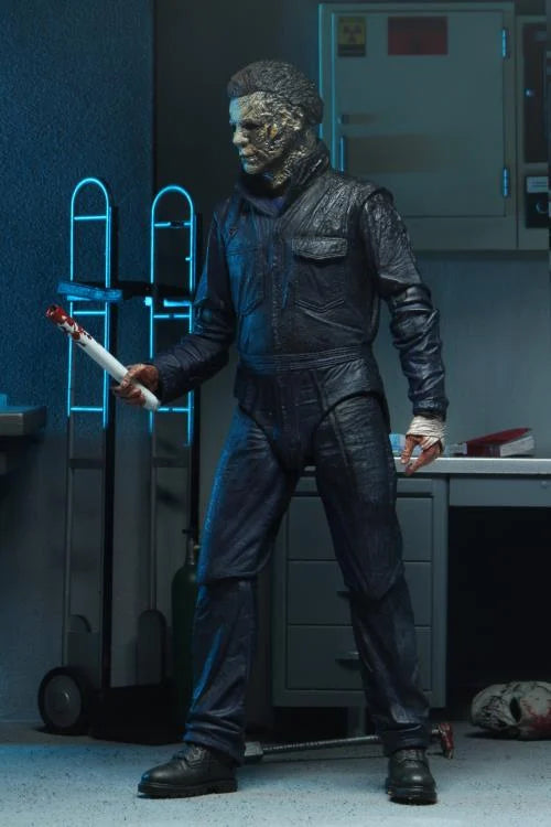 Halloween Kills Ultimate Michael Myers Action Figure - Collectible Horror Movie Character for Halloween Decor & Horror Fans Collection