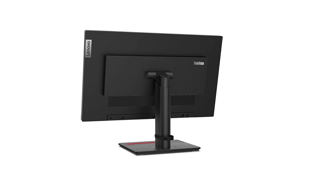 Lenovo ThinkVision T23i-20 23 Inch Full HD 1920x1080 IPS LED Monitor - 6ms Response Time, VESA Mountable, Black - Perfect for Office Work, Home Computing & Gaming