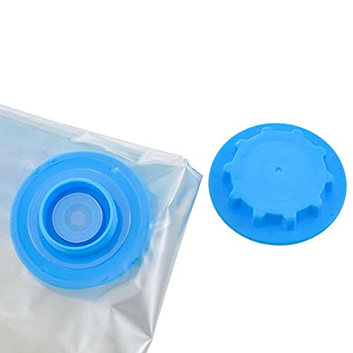 Transparent Vacuum Storage Bags for Clothes - 60x80cm Space Saving Compression Bags for Travel, Home Organization & Seasonal Storage | Airtight Seal & Durable Design
