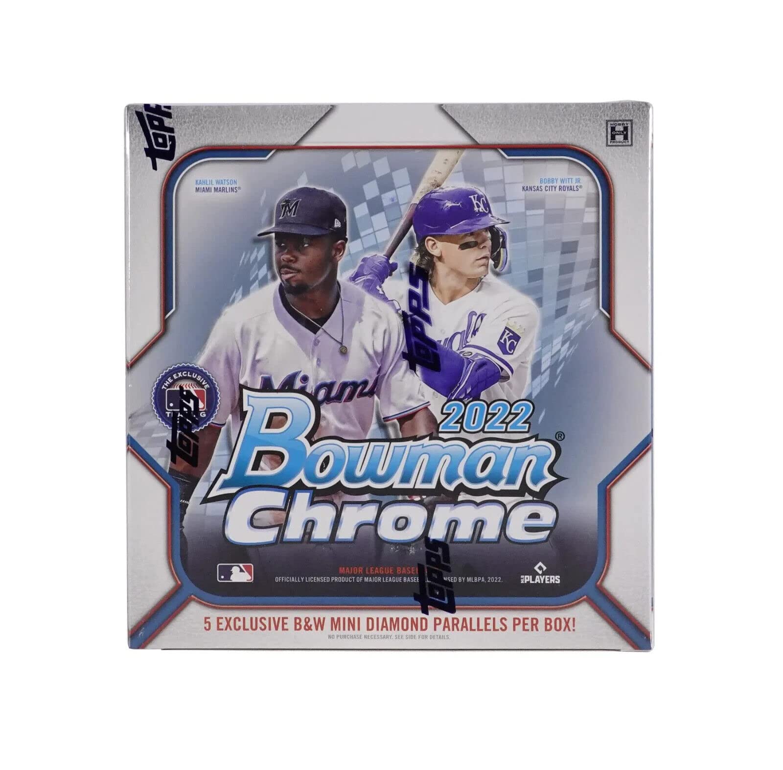 2022 Bowman Chrome Baseball LITE Box - 10 Packs (5 Cards Each) | MLB Trading Cards for Collectors & Investors | Perfect for Sports Memorabilia Collections & Fantasy Baseball Enthusiasts