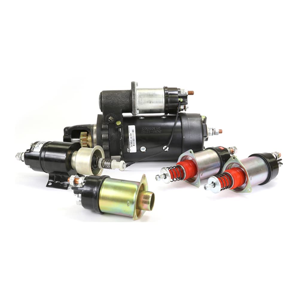 CTP 6N3748 Electrical Fuel Shutoff Solenoid Valve Compatible with Caterpillar Engine Model 3306 - Diesel Engine Fuel System Replacement Part for Heavy Equipment & Industrial Machinery