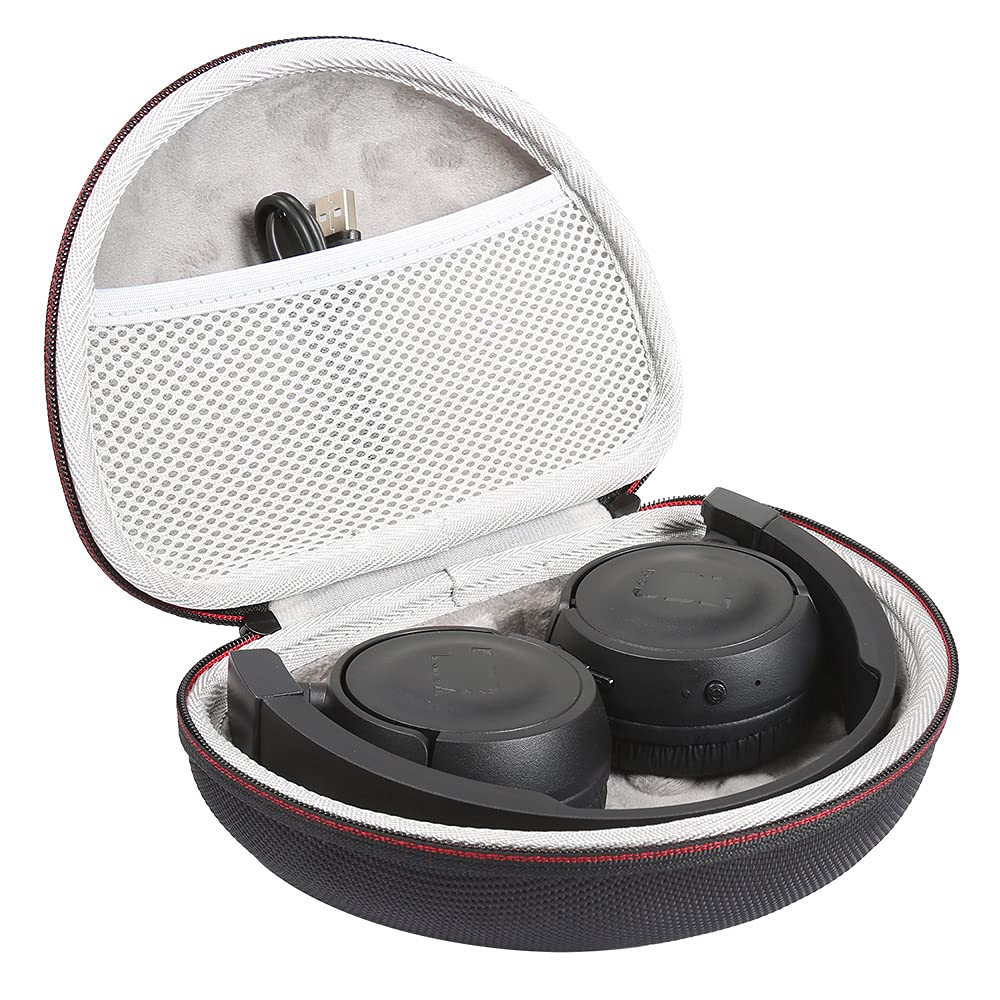 CRUVURBI Hard Protective Case for JBL T450BT & T500BT Wireless Headphones - Durable Travel Storage Bag with Carrying Handle | Perfect for Commuting, Gym, and Airplane Use