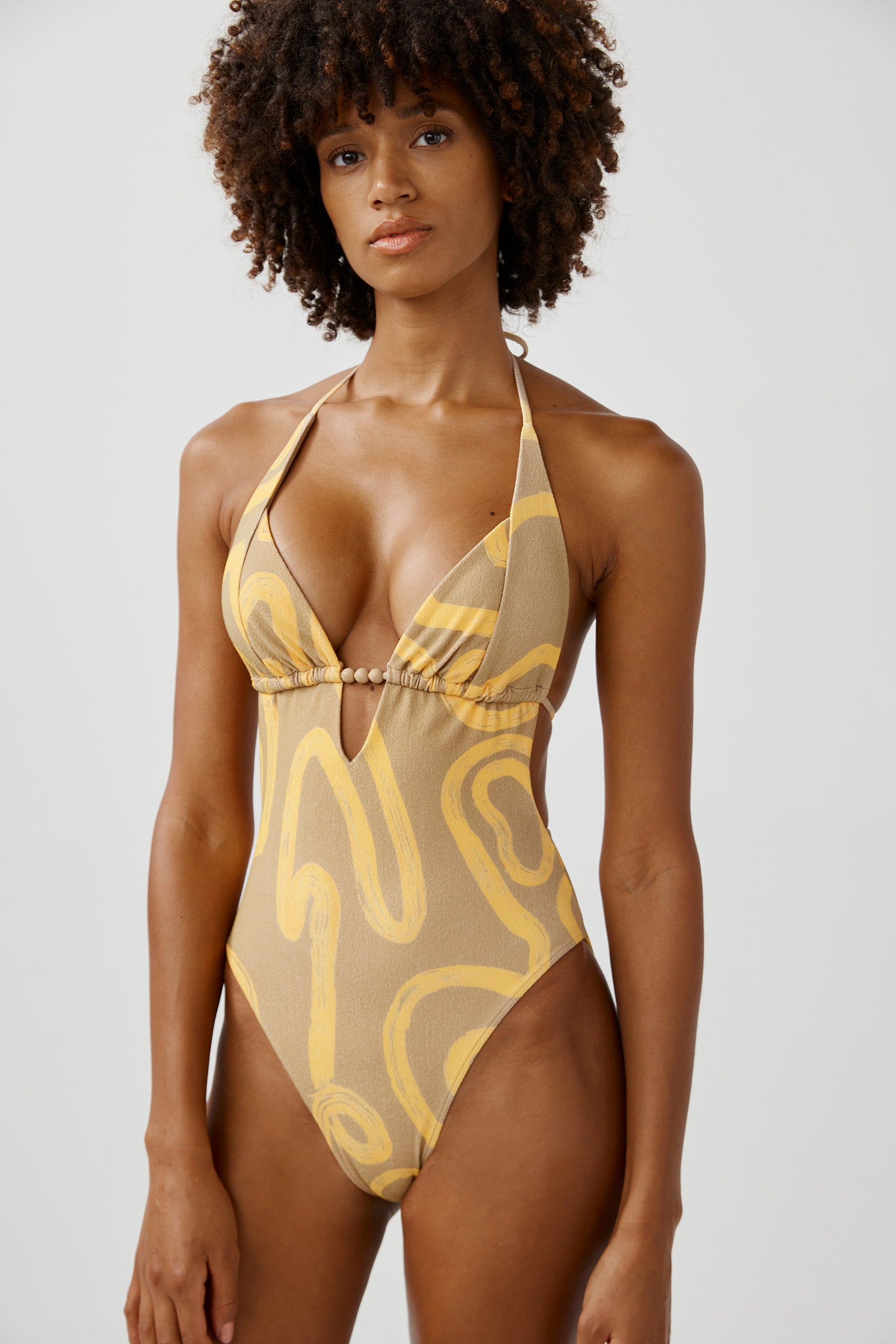 Codie One Piece Nazca Geo Print Swimsuit - Stylish & Comfortable Bathing Suit for Women | Perfect for Beach, Pool, and Summer Vacations