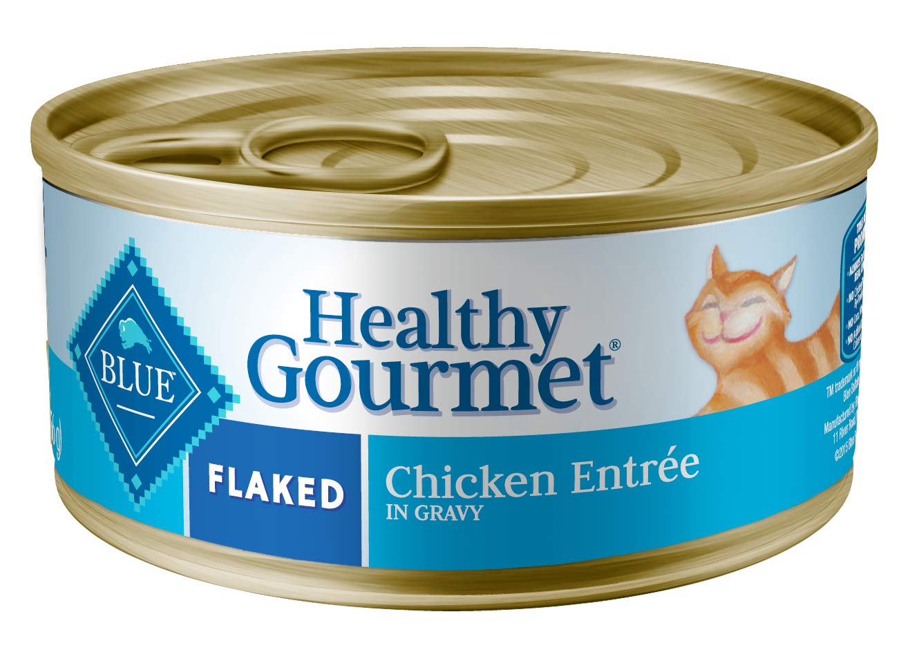 Blue Buffalo Healthy Gourmet Natural Adult Wet Cat Food Variety Pack - Flaked Tuna Recipe, Grain-Free Protein Rich Meal for Cats | Perfect for Picky Eaters & Daily Nutrition Boost