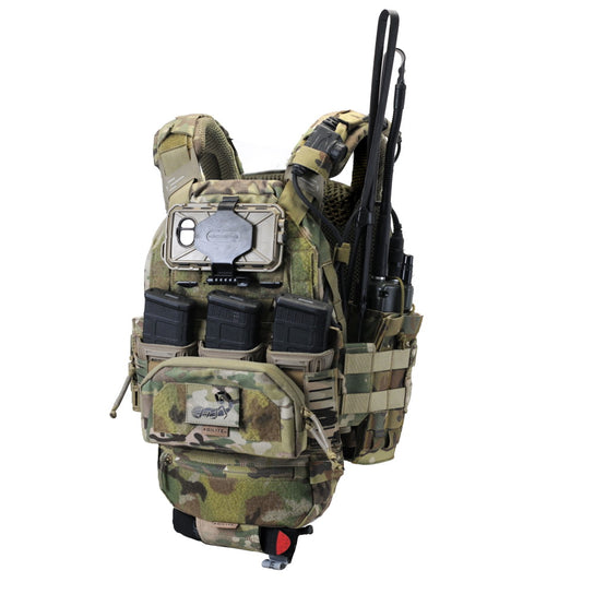 Agilite Pincer Placard 2nd Layer Tactical Admin Pouch - MOLLE Compatible Military Gear for Tactical Vest & Plate Carrier Organization