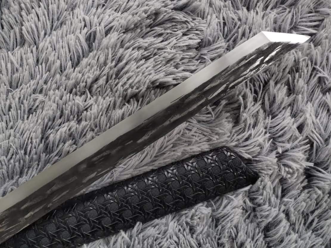 Handmade Chinese Sword - High Carbon Steel Blade with Alloy Fittings | Authentic Kung Fu Weapon | Perfect for Martial Arts Training, Cosplay & Collectors