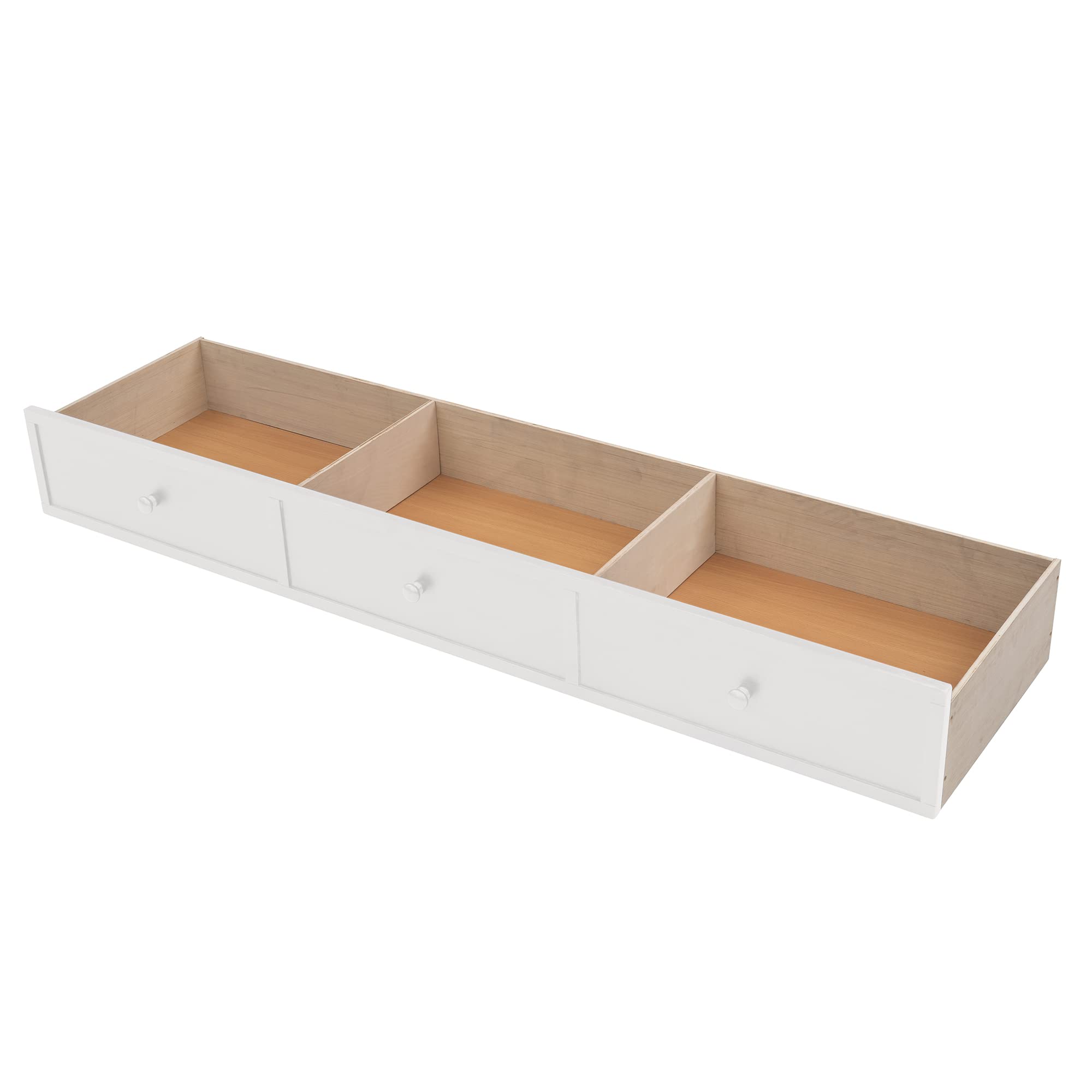 Harper & Bright Designs Twin Over Full Bunk Bed with Stairs - Wooden Bunk Bed Frame with Storage Drawers for Kids, Teens, Boys & Girls (White) - Perfect for Small Bedrooms, Guest Rooms & Space-Saving Kids' Rooms
