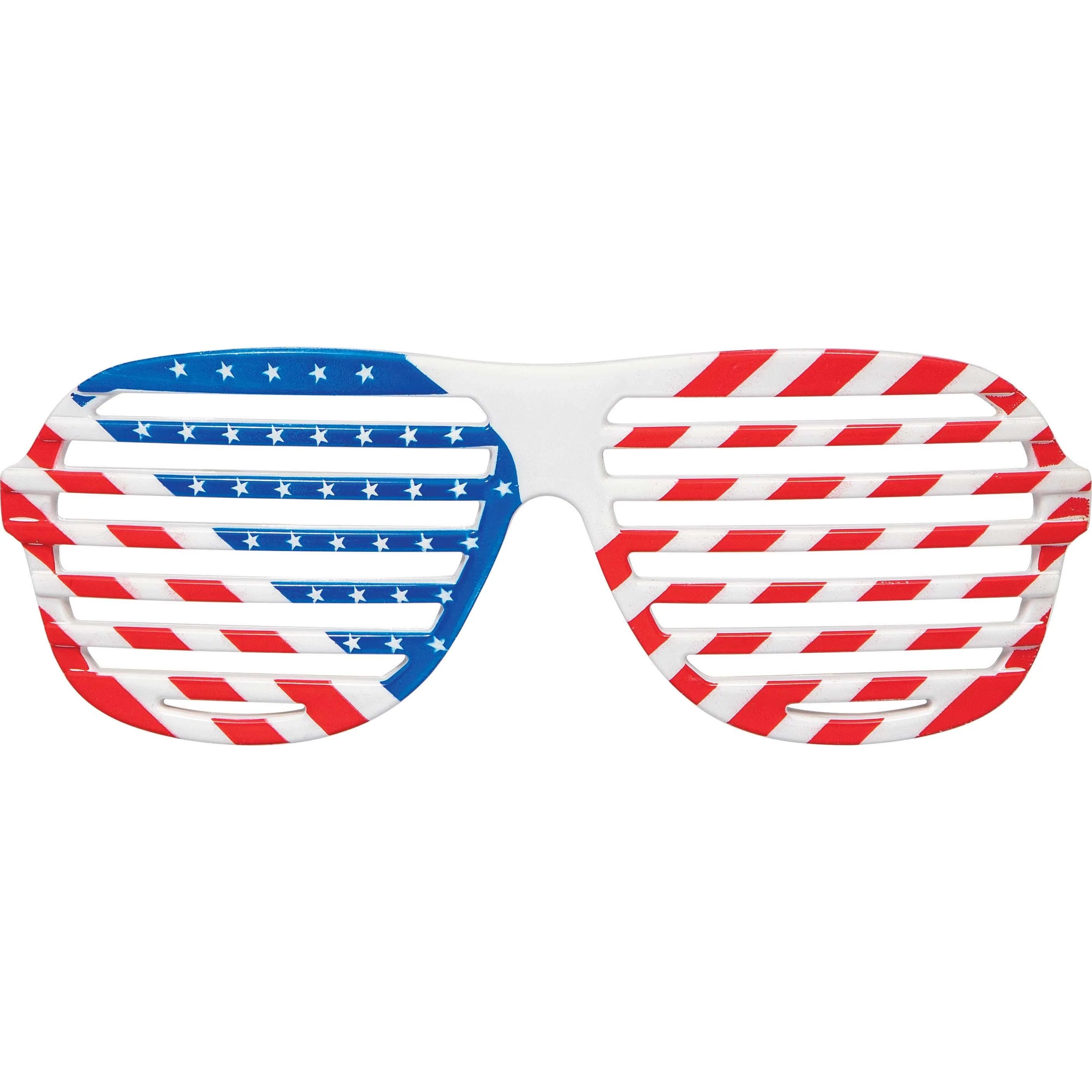 12-Piece Bulk Patriotic Glasses Set - Red White & Blue Party Cups for 4th of July, Memorial Day, Independence Day Celebrations - Perfect for BBQs, Picnics & Patriotic Events