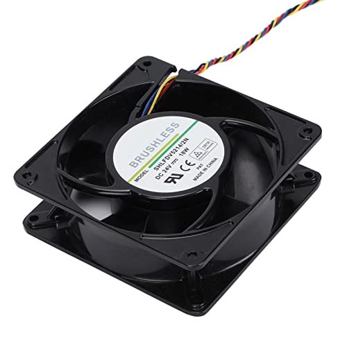 4800RPM High-Performance PC Cooling Fan - Quiet, Durable Computer Case Fan with High Airflow for Fast Heat Dissipation - Ideal for Gaming PCs, Workstations & Server Cooling