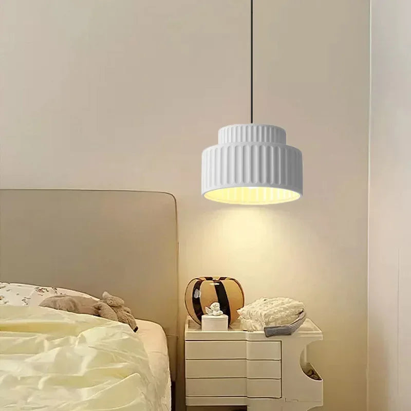 Batiste Rigged Texture LED Pendant Light - Modern Industrial Ceiling Lighting for Kitchen Island, Dining Room & Bedroom
