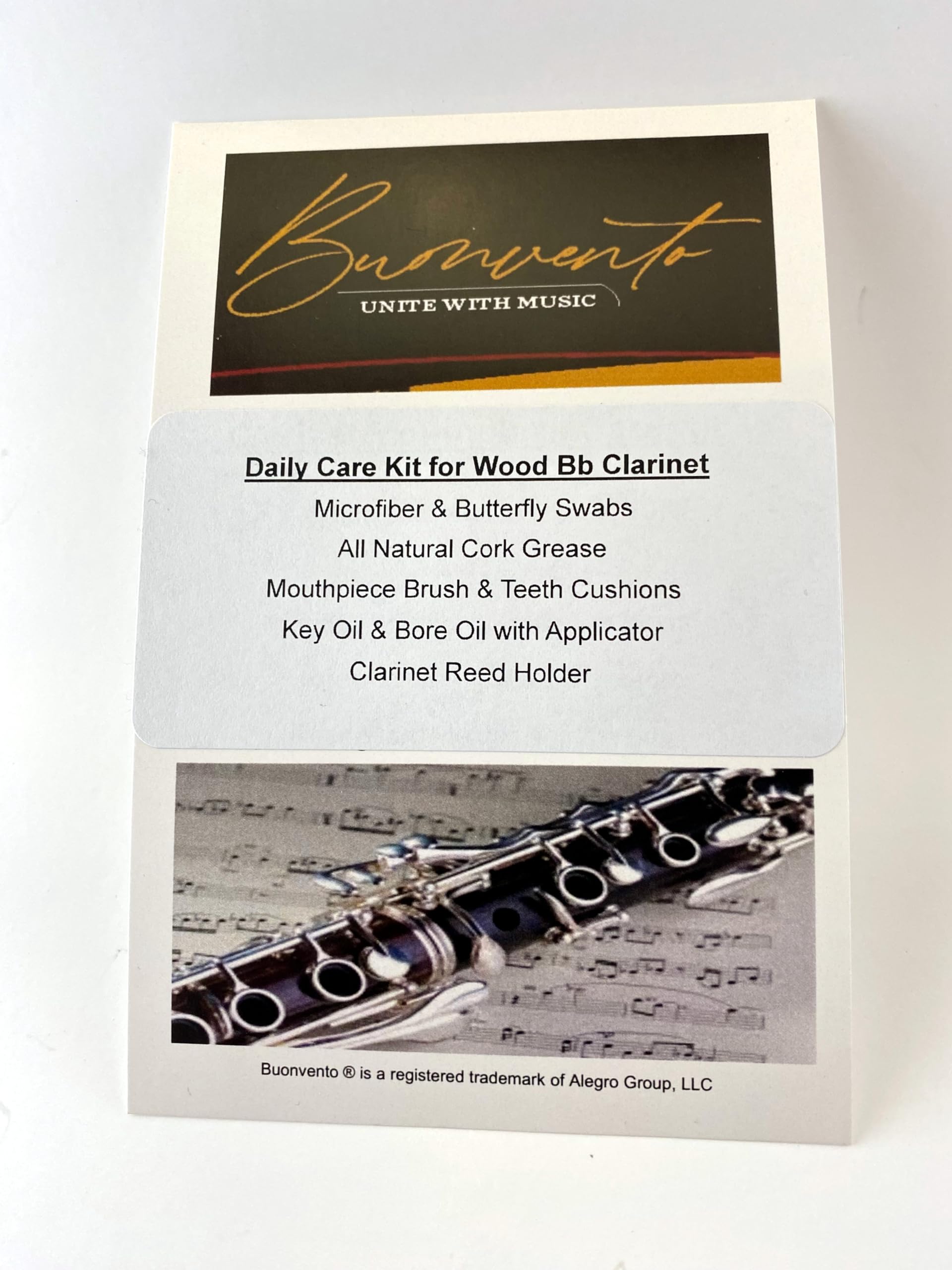 **Professional Clarinet Cleaning Kit for Wood Bb Clarinet – Includes Chamois & Butterfly Swabs, Natural Cork Grease, Bore Oil with Applicator, Key Oil, Mouthpiece Brush, Teeth Cushions & Reed Holder – Perfect for Musicians, Students & Performers**