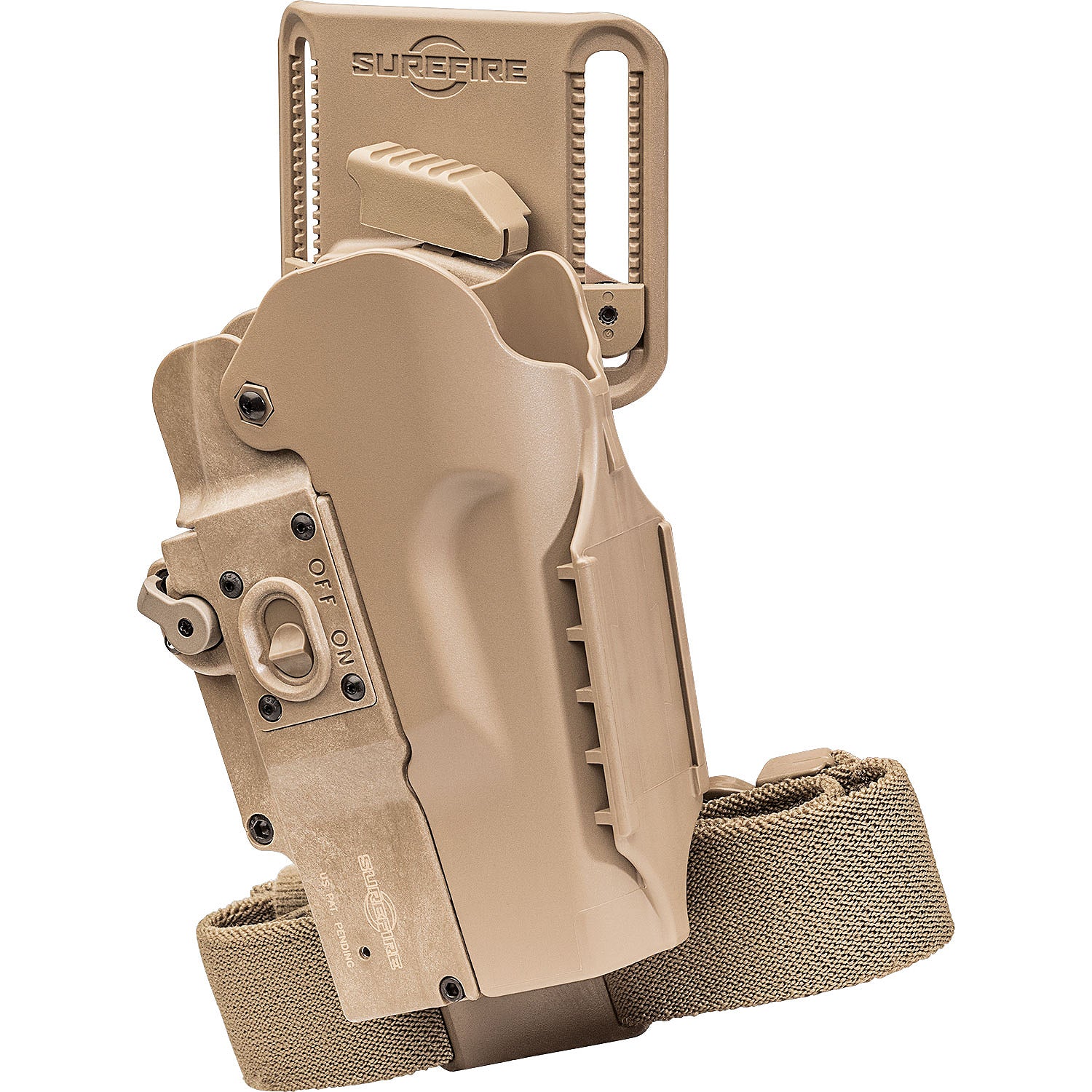 SureFire MASTERFIRE Pro Rapid Deploy Holster - Quick-Release Tactical Gun Holster for Pistols & Handguns - Perfect for Law Enforcement, Military & Concealed Carry Use