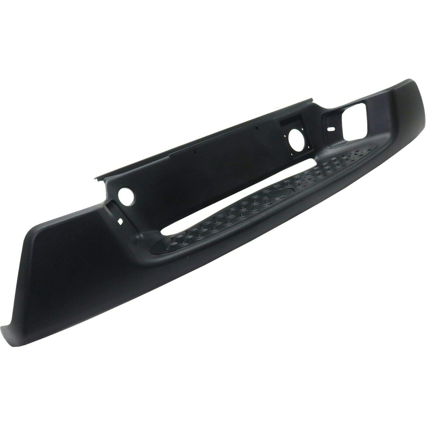 HOMU Bumper Face Bar Step Pad Molding Trim Rear Compatible with GM1191132 15886443 14916076 - Durable Protection for Pickup Trucks & SUVs