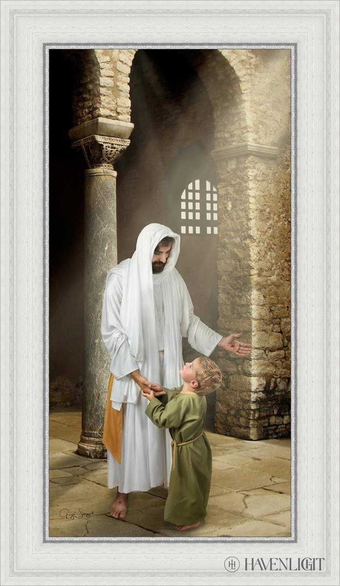Feeling My Savior's Love - Inspirational Christian Wall Art Decor for Home, Church & Office - Perfect for Religious Gifts & Spiritual Encouragement