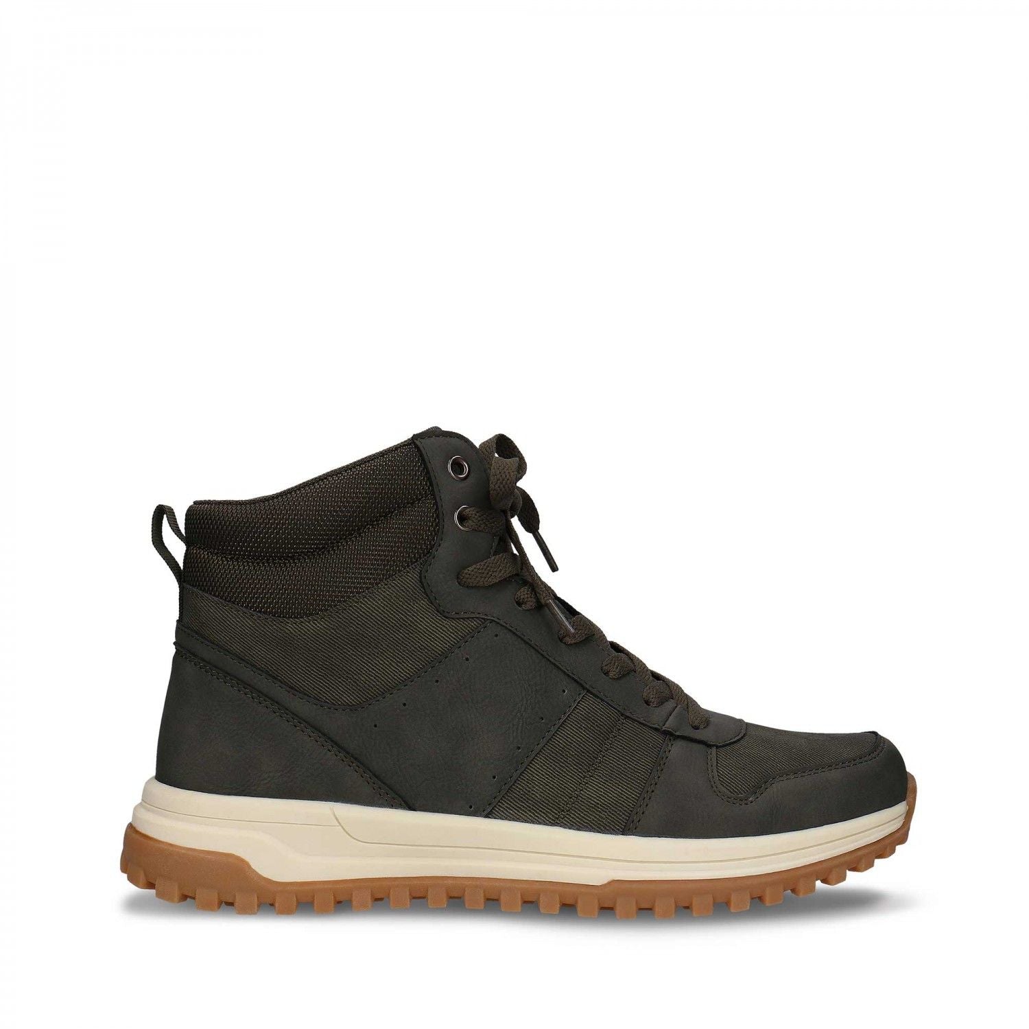 NAE Eban Sneaker Boots for Women - Waterproof Green Hiking Shoes - Perfect for Outdoor Adventures & Casual Wear