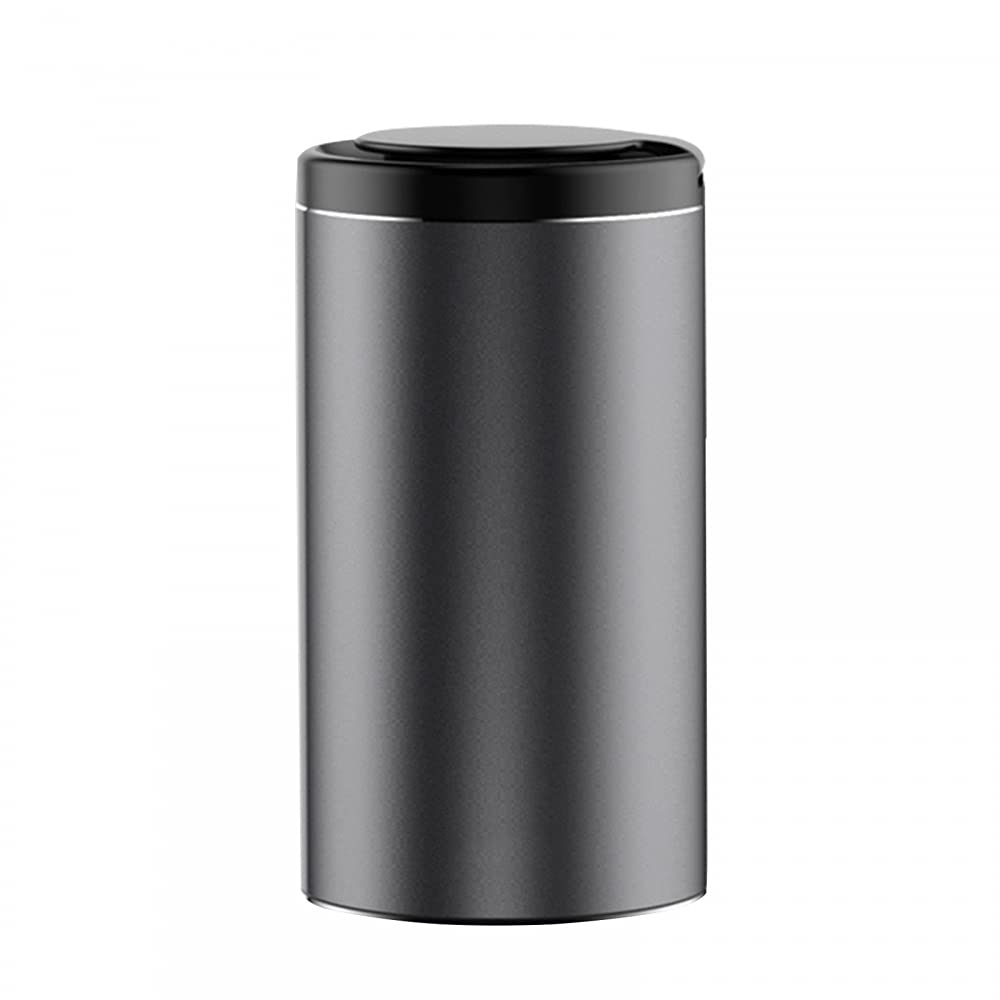 DONGKER Car Tissue Holder - Auto Cylinder Tissue Box Dispenser for Vehicle, Bathroom & Office | Compact Paper Towel Tube Organizer with Trash Can Function | Perfect for Road Trips, Home & Workspace