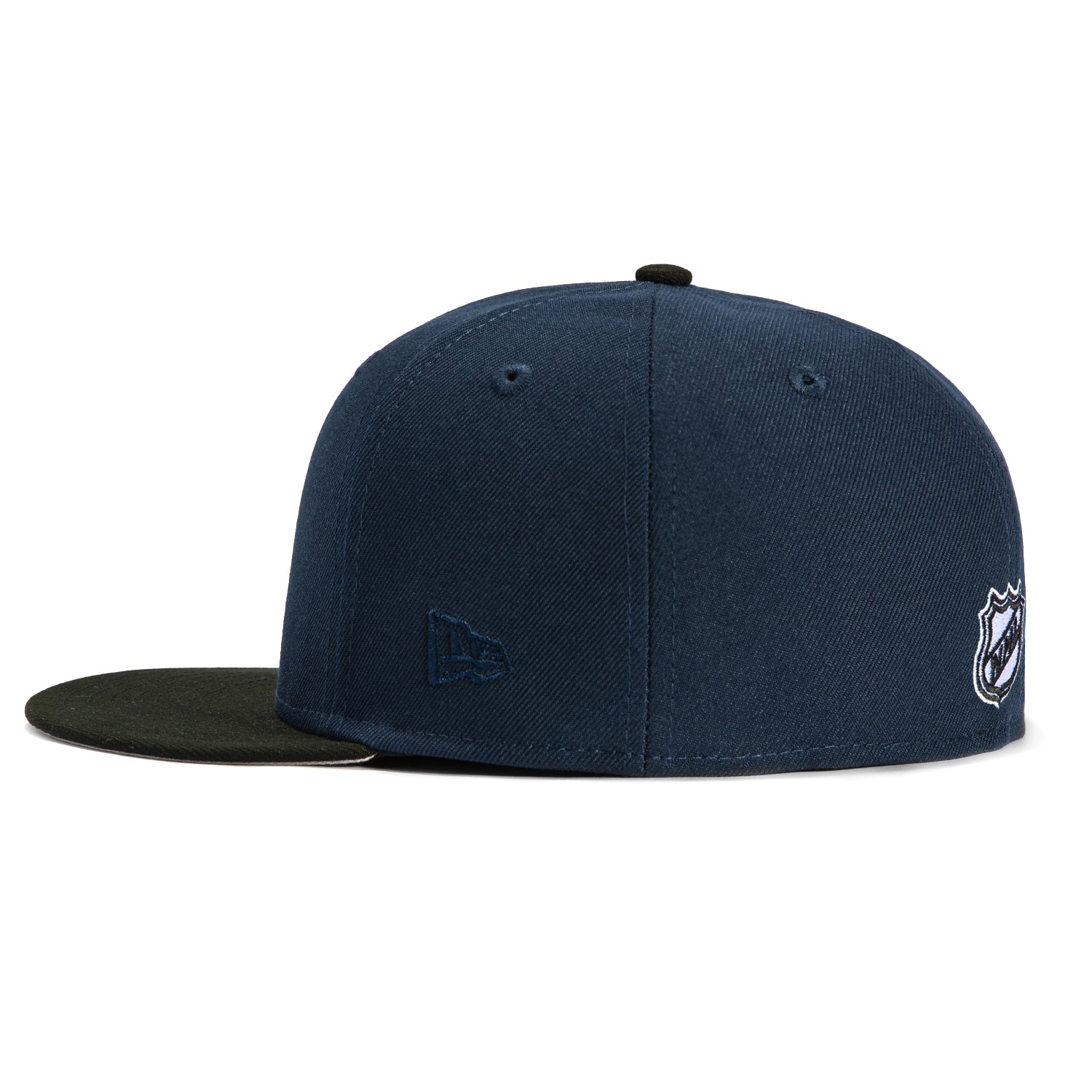 New Era 59Fifty San Jose Sharks Snapback Hat - Navy & Black Adjustable Baseball Cap for Men & Women - Perfect for Sports Games, Streetwear & Casual Outfits