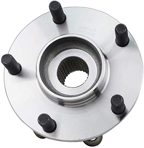 4PC Front CV Axle Half Shaft & Front Wheel Hub Bearing Assembly for 2004-2006 Nissan Quest with 4 Speed Transmission - Perfect for Smooth Ride & DIY Car Repairs