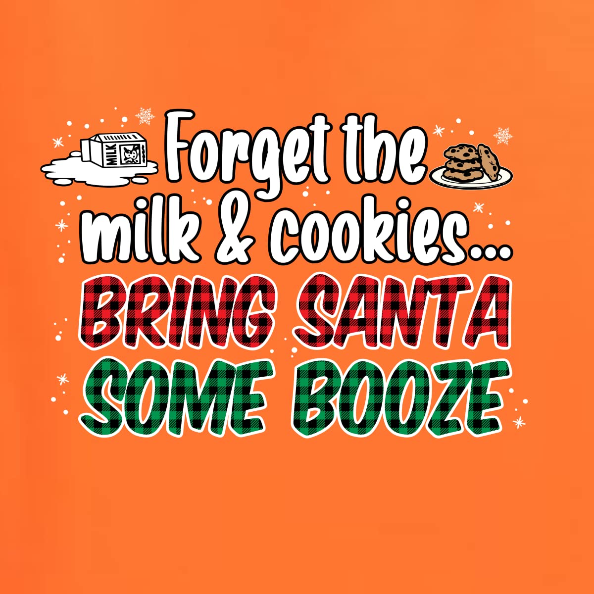 Wild Bobby Santa Booze Graphic Hoodie - Unisex Christmas Sweatshirt with Funny Holiday Design | Perfect for Ugly Sweater Parties & Festive Gatherings